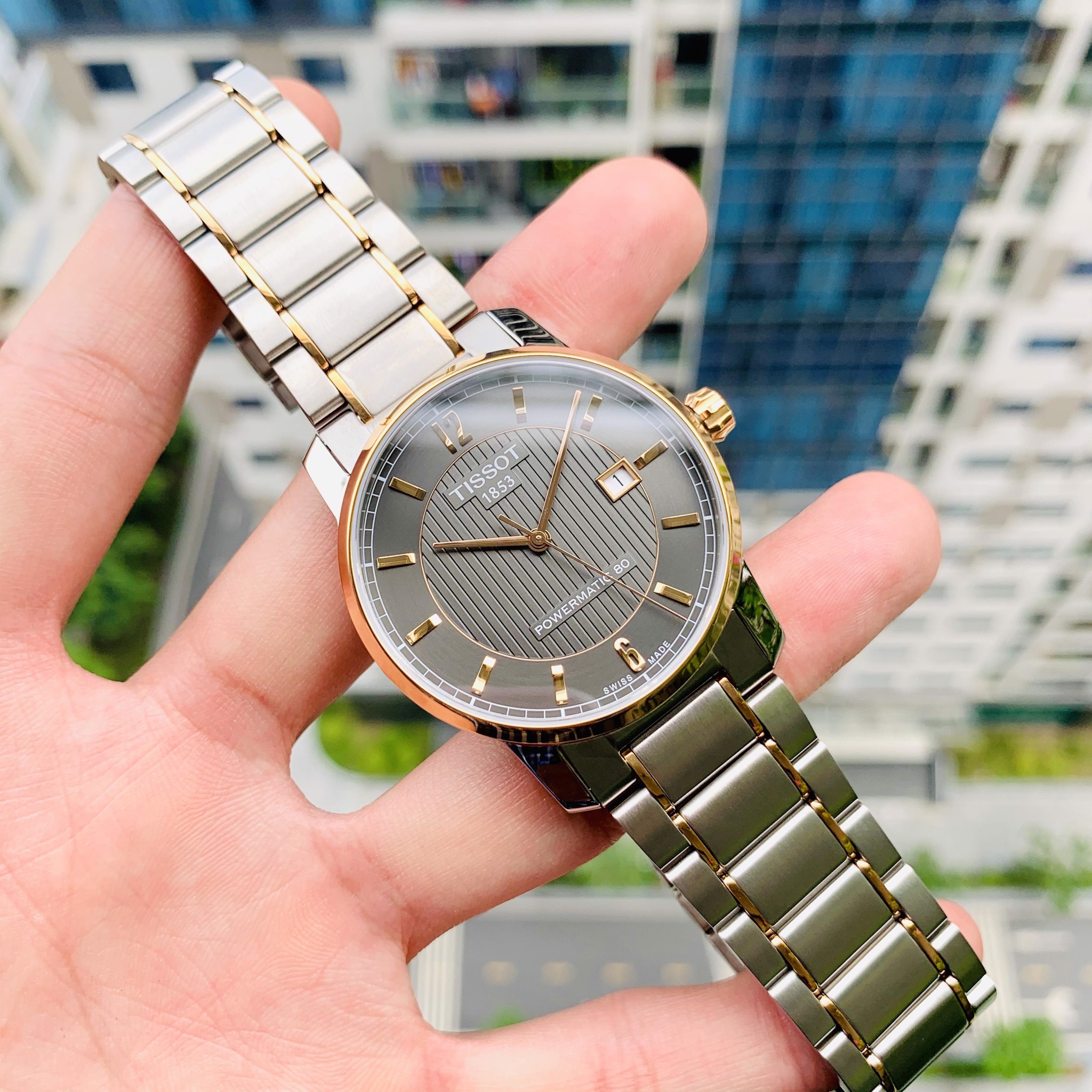 Tissot T-Classic Titanium T087.407.55.067.00 ( T0874075506700 ) – PhongWatch