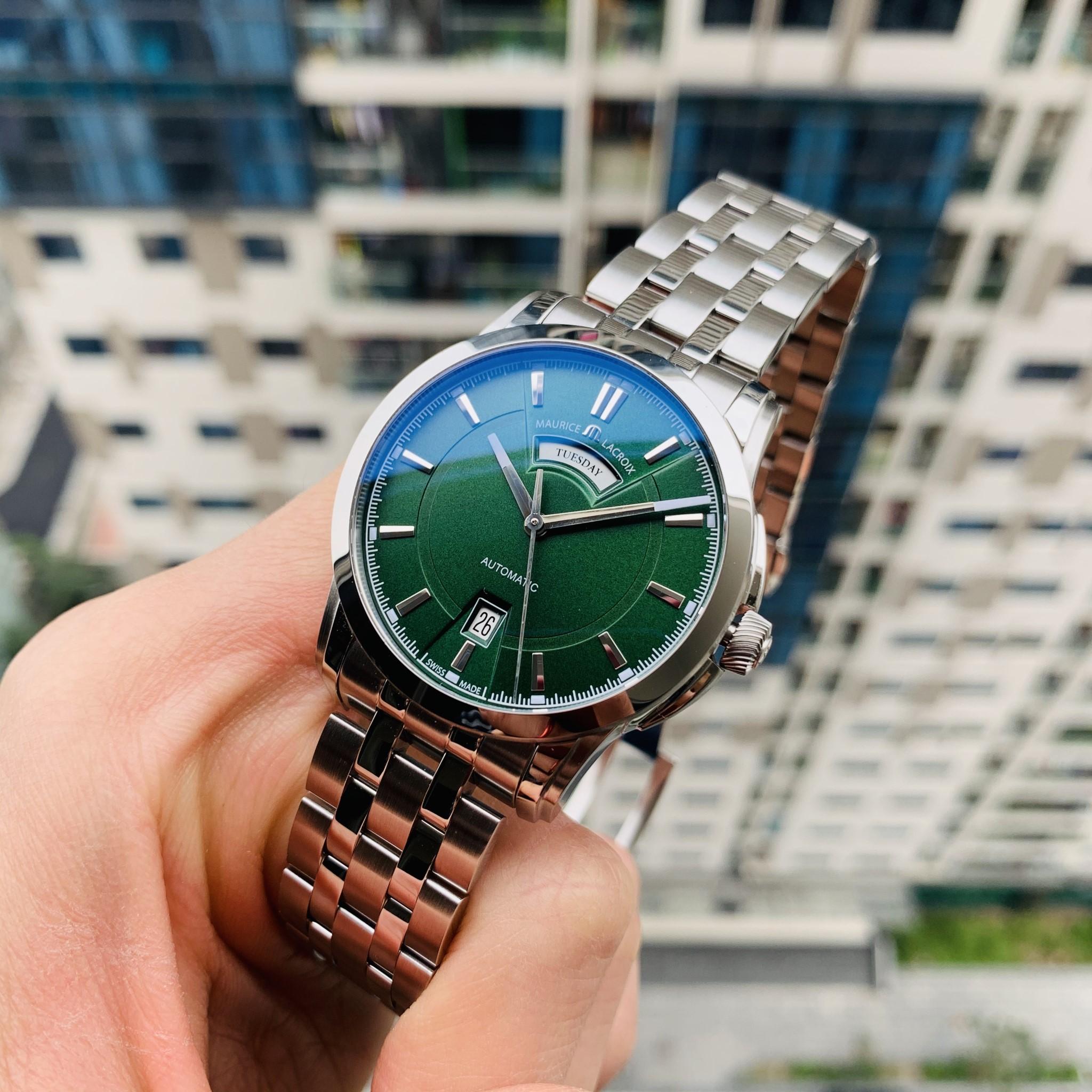 Maurice lacroix pontos green sale