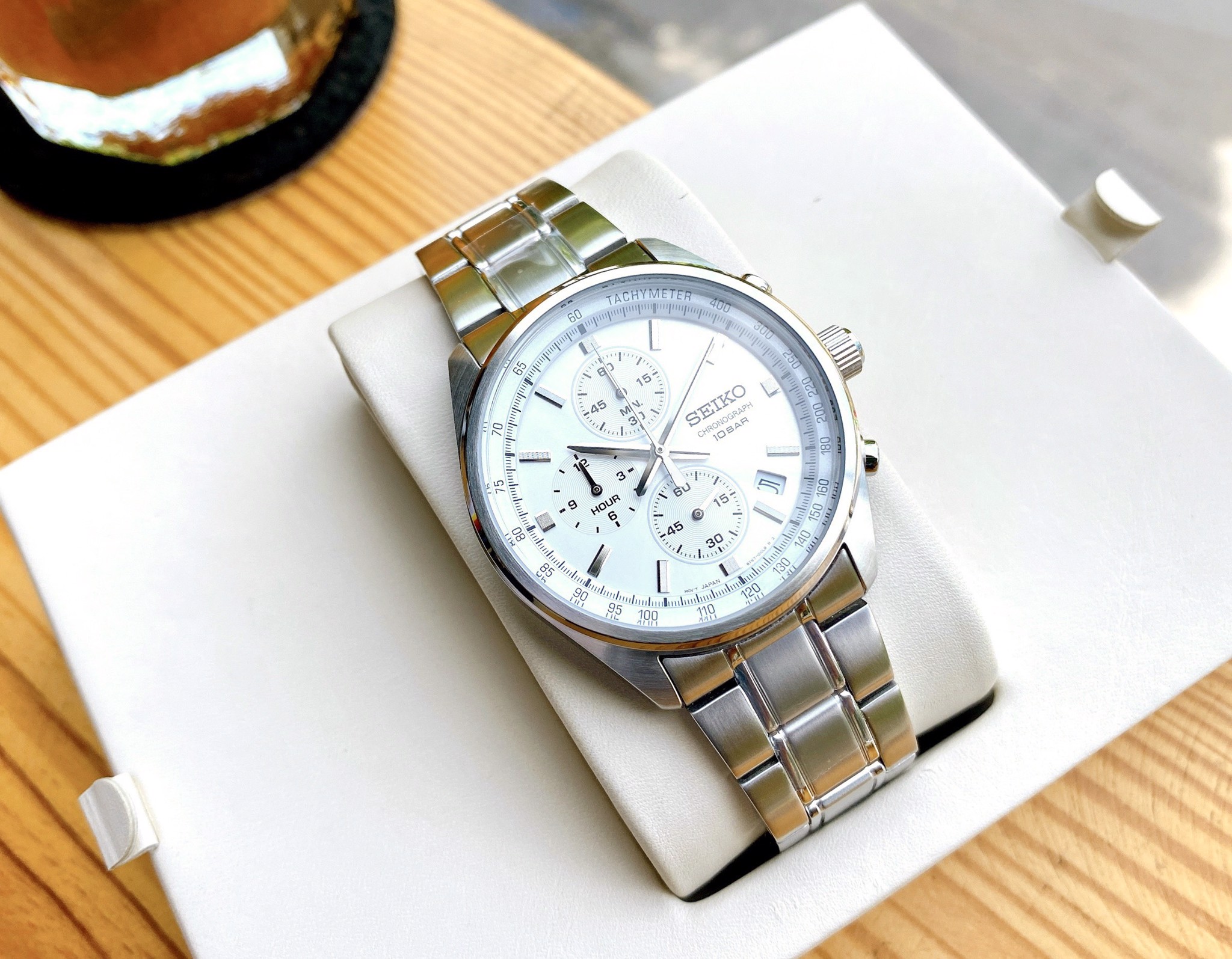 Seiko Quartz SSB375P1 ( SSB375 ) Chronograph - Chính Hãng Giá Tốt 