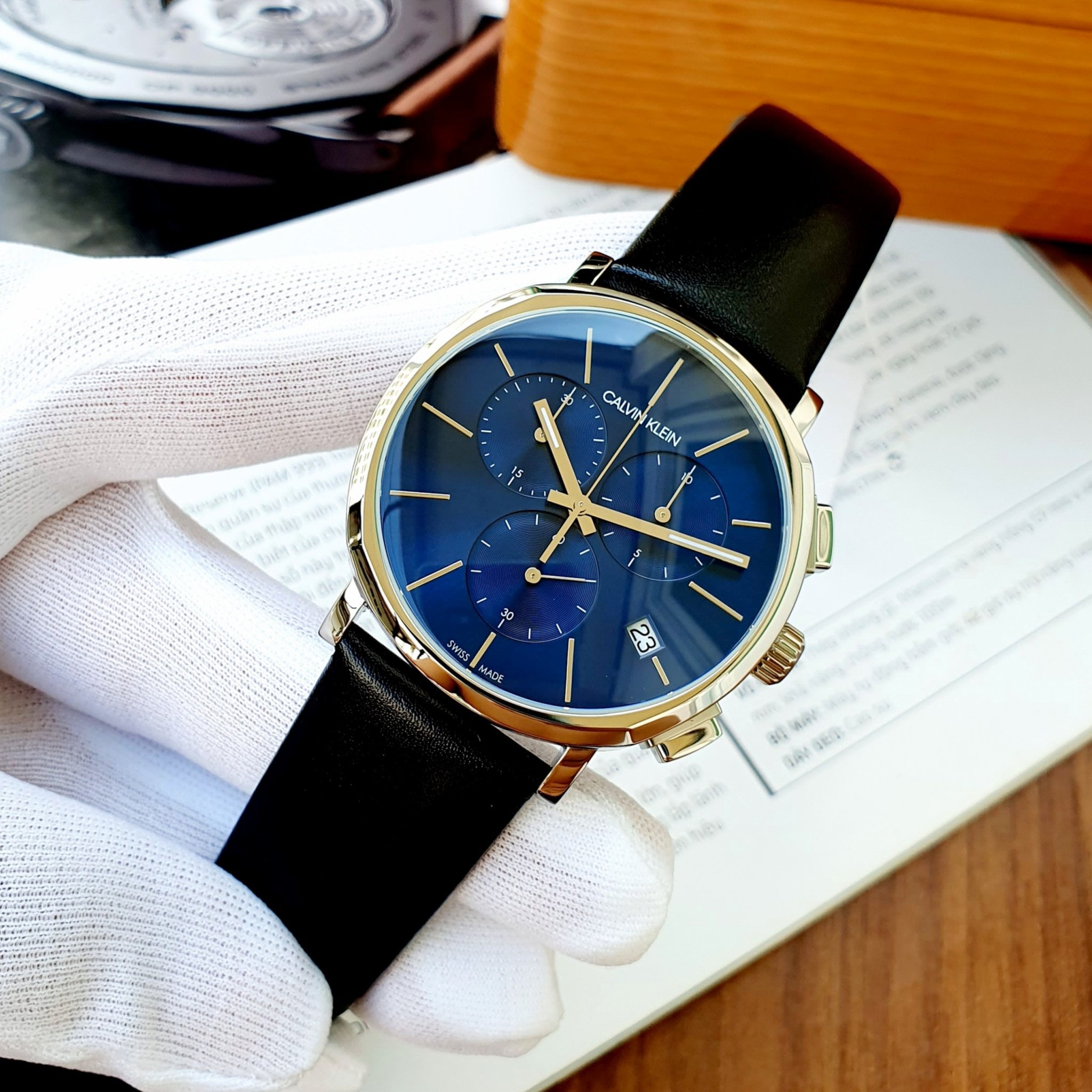 Calvin Klein CK Quartz K8Q371CN Posh Chronograph - Đồng Hồ Nam 