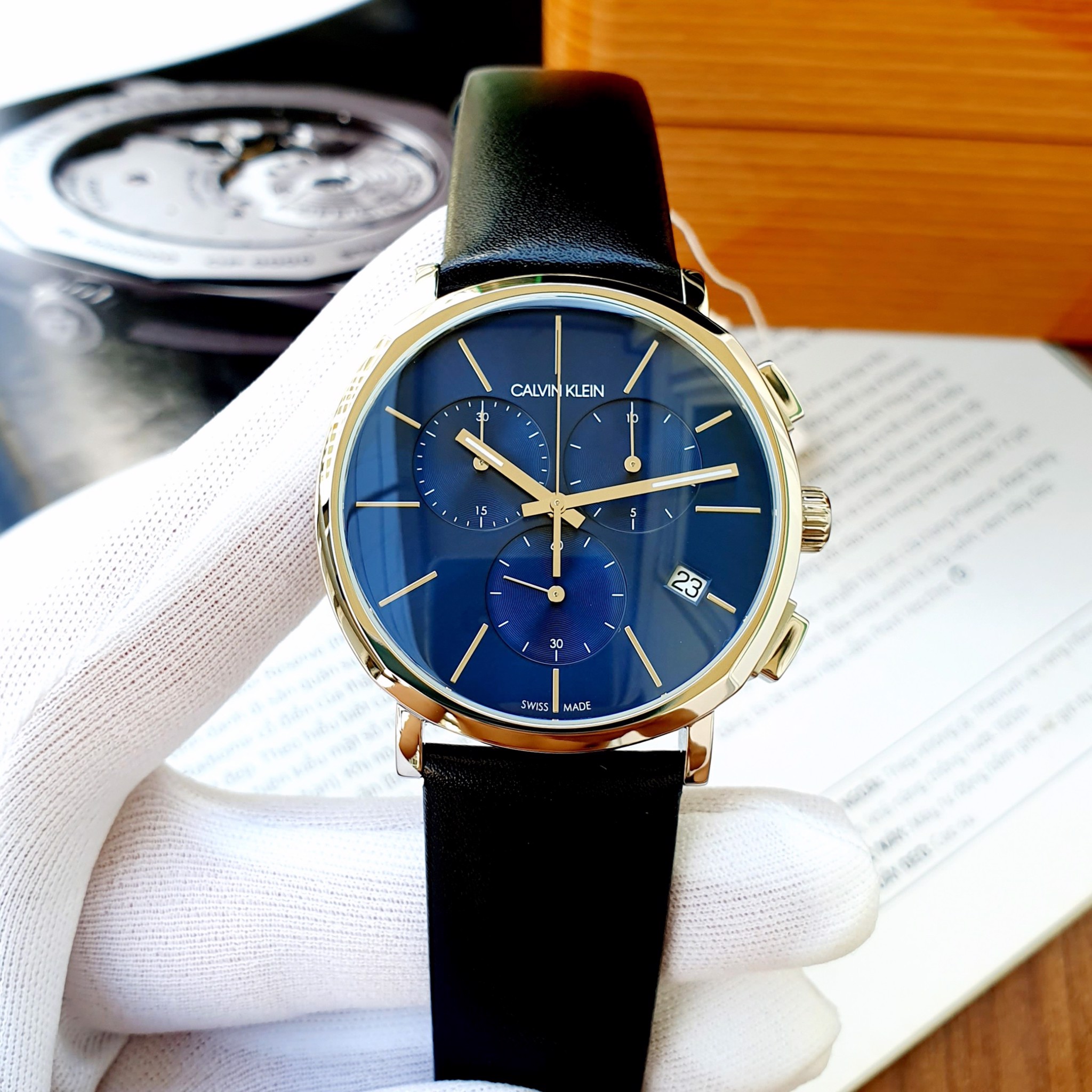 Calvin Klein CK Quartz K8Q371CN Posh Chronograph - Đồng Hồ Nam 