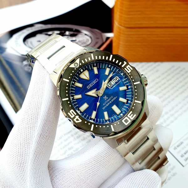 Seiko Automatic SRPE09K1 ( SRPE09 ) Monster 2020 Save The Ocean Specia –  PhongWatch