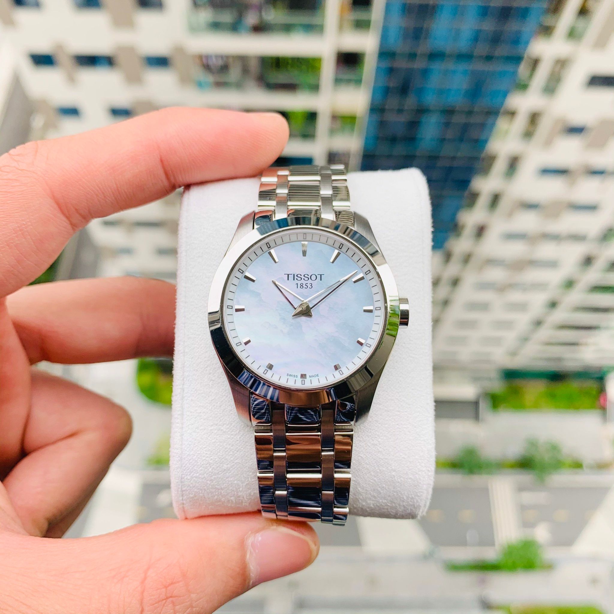 Tissot Couturier Lady Quartz White 