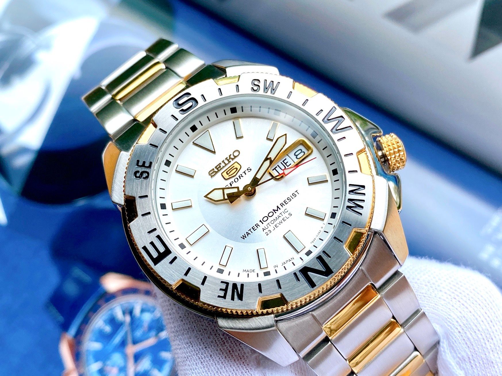 Seiko 5 Sports SNZF08J1 ( SNZF08 ) - Nội Địa Nhật - Đồng Hồ Nam – PhongWatch