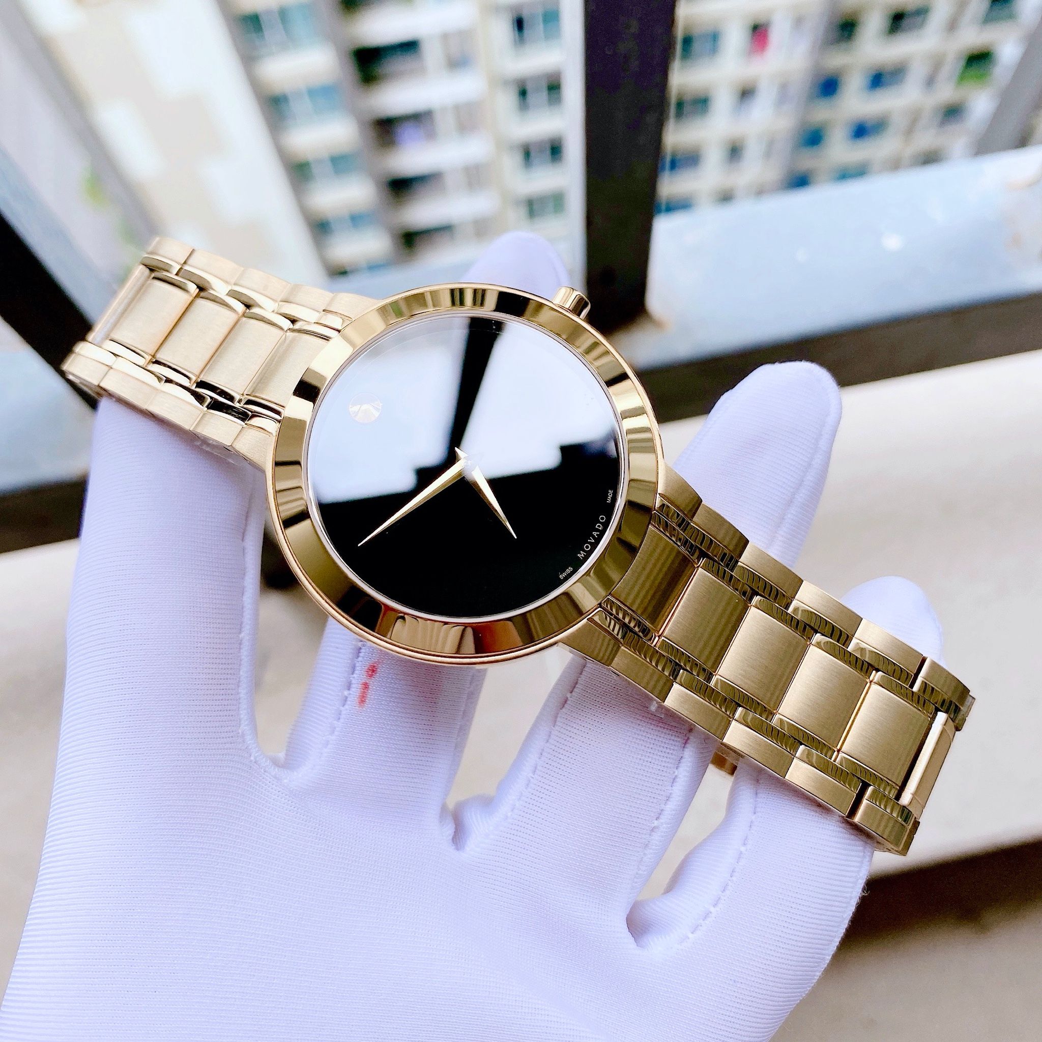 Movado Stiri Gold 0606942 N PhongWatch