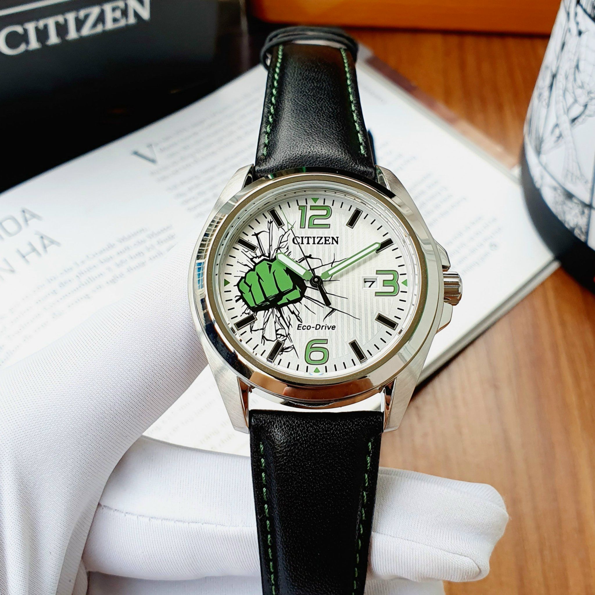 Citizen Eco-Drive AW1431-24W Hulk Marvel Limited Edition - Đồng Hồ Nam –  PhongWatch