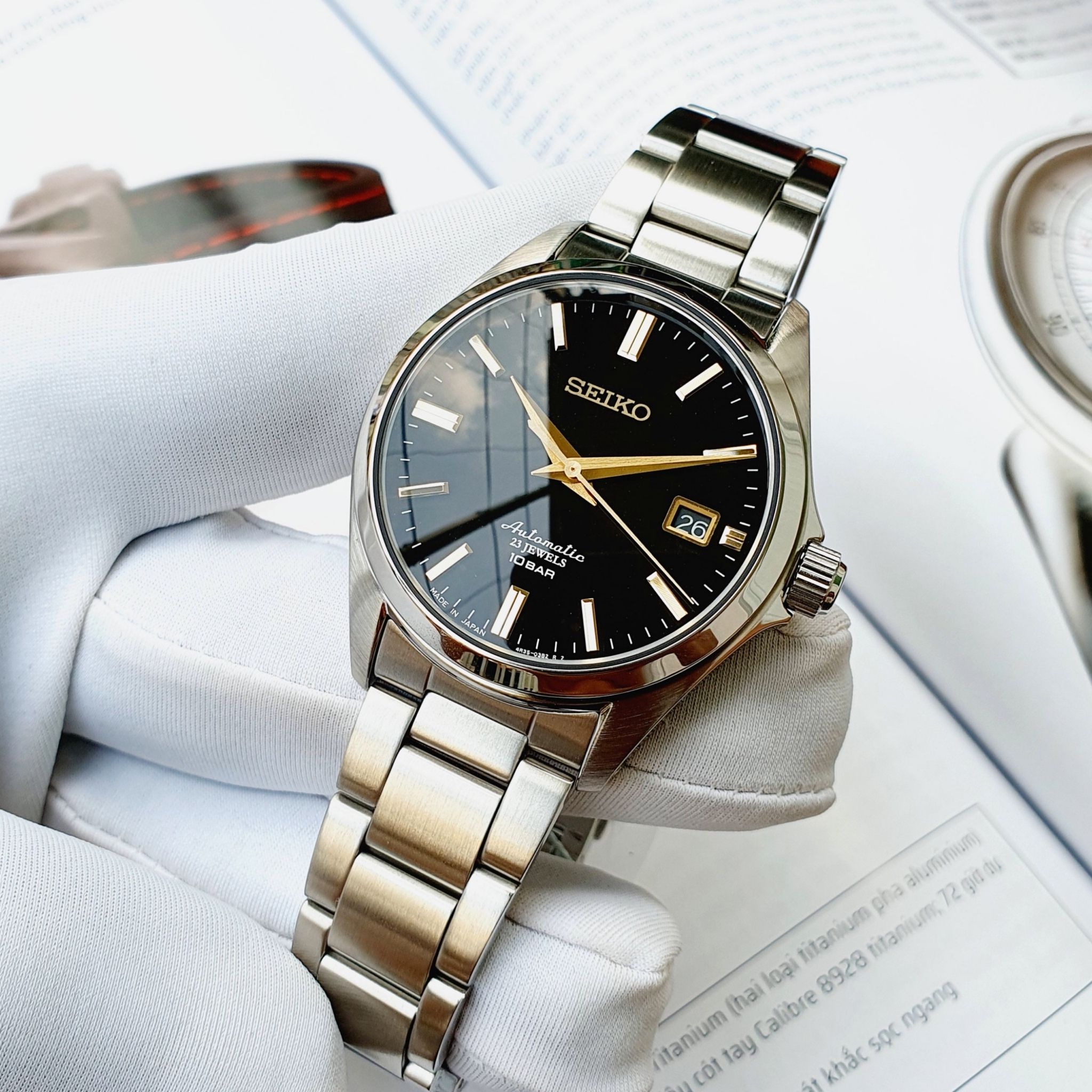 Seiko Automatic Spirit SZSB014 Ch nh H ng Gi T t PhongWatch