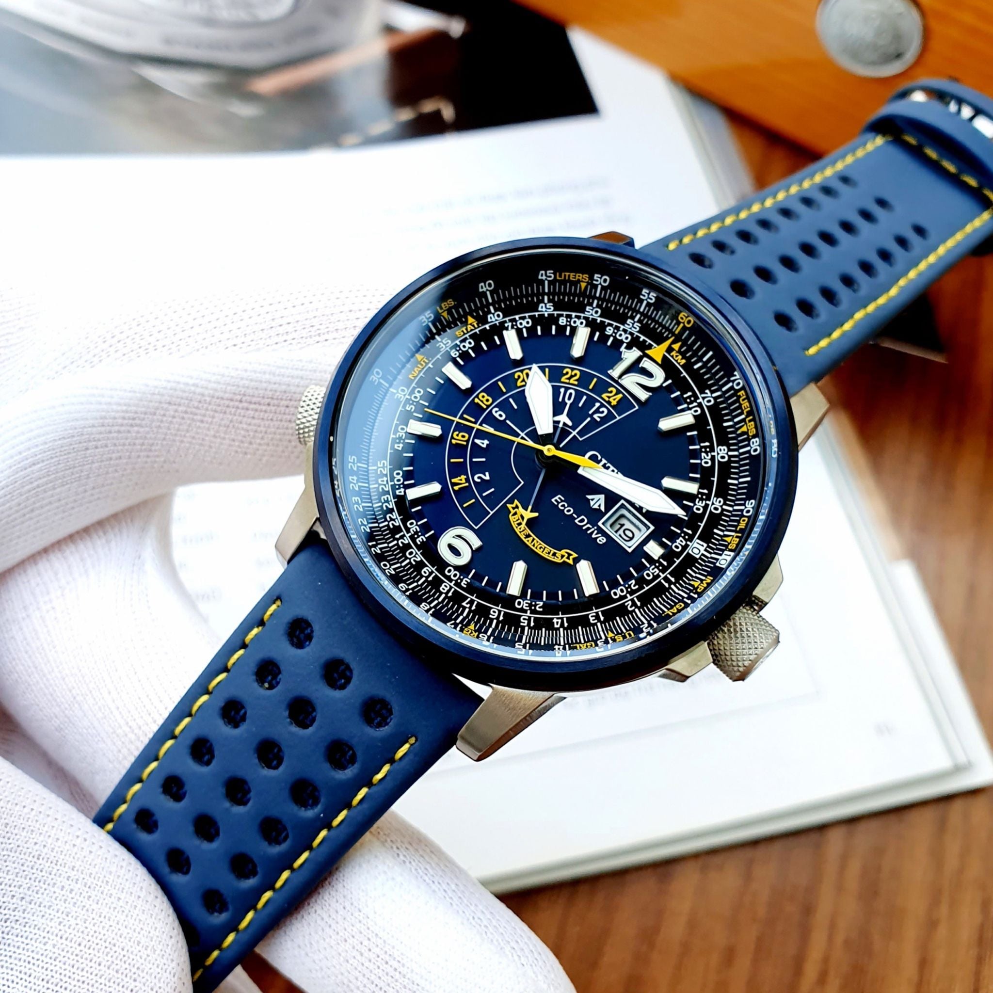 Citizen Eco-Drive BJ7007-02L Promaster Sky Blue Angels - Đồng Hồ