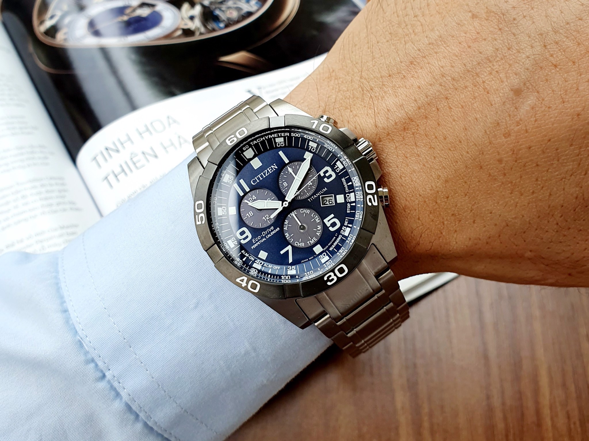 Citizen Eco-Drive BL5558-58L Titanium – PhongWatch