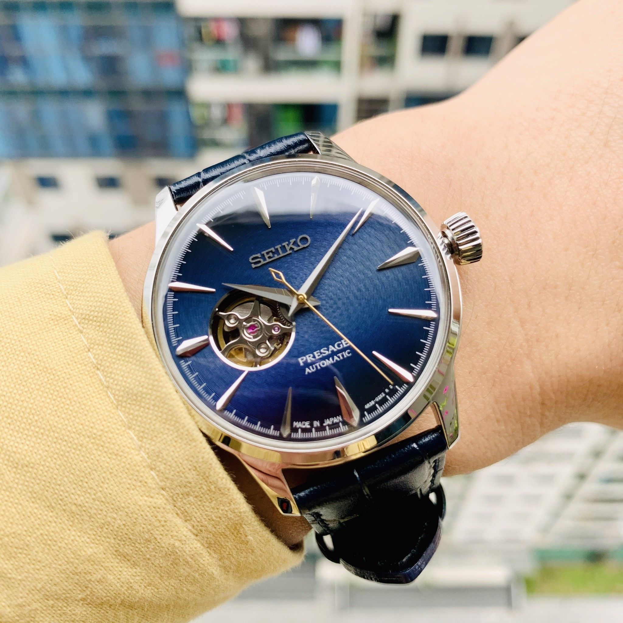 Seiko Presage Cocktail Blue Moon SSA405J1 - Chính Hãng Giá Tốt – PhongWatch