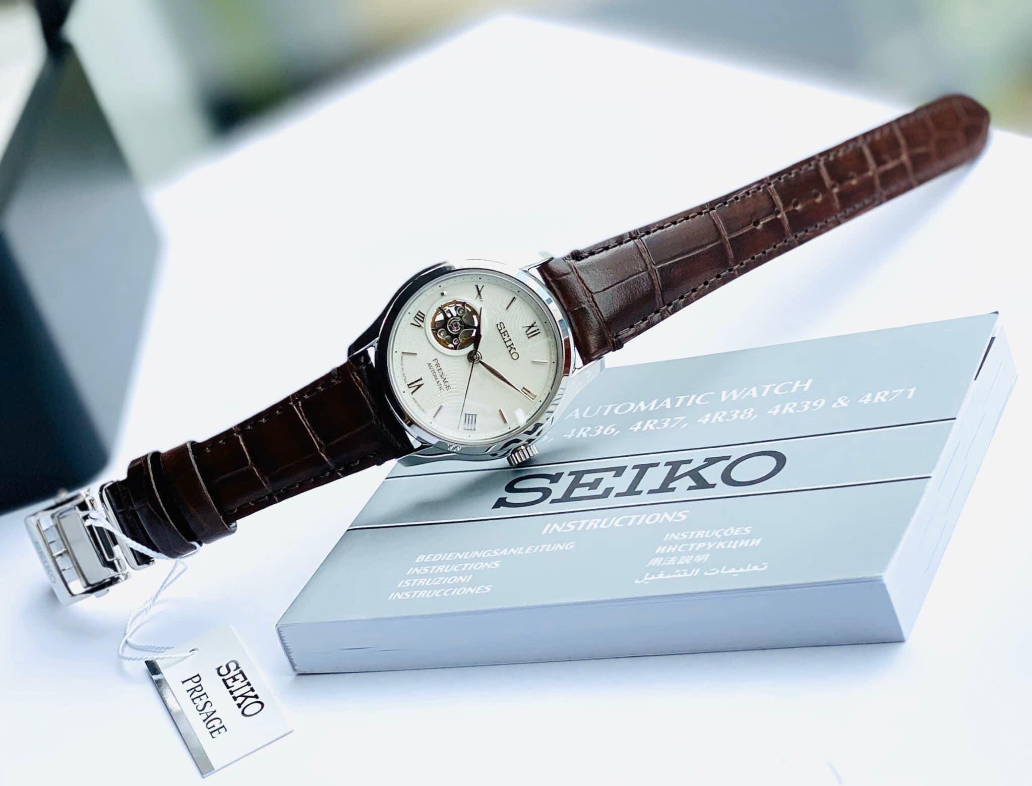 Seiko Automatic Presage Open Heart SSA413J1 ( SSA413 ) - Chính Hãng Gi –  PhongWatch