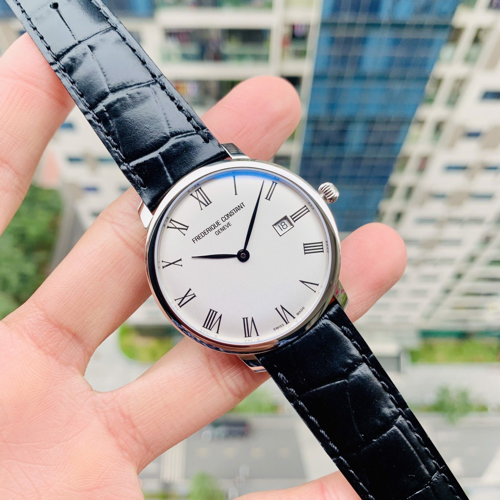 Frederique Constant Slimline FC 306MR4S6 Chinh Hang Gia T t PhongWatch