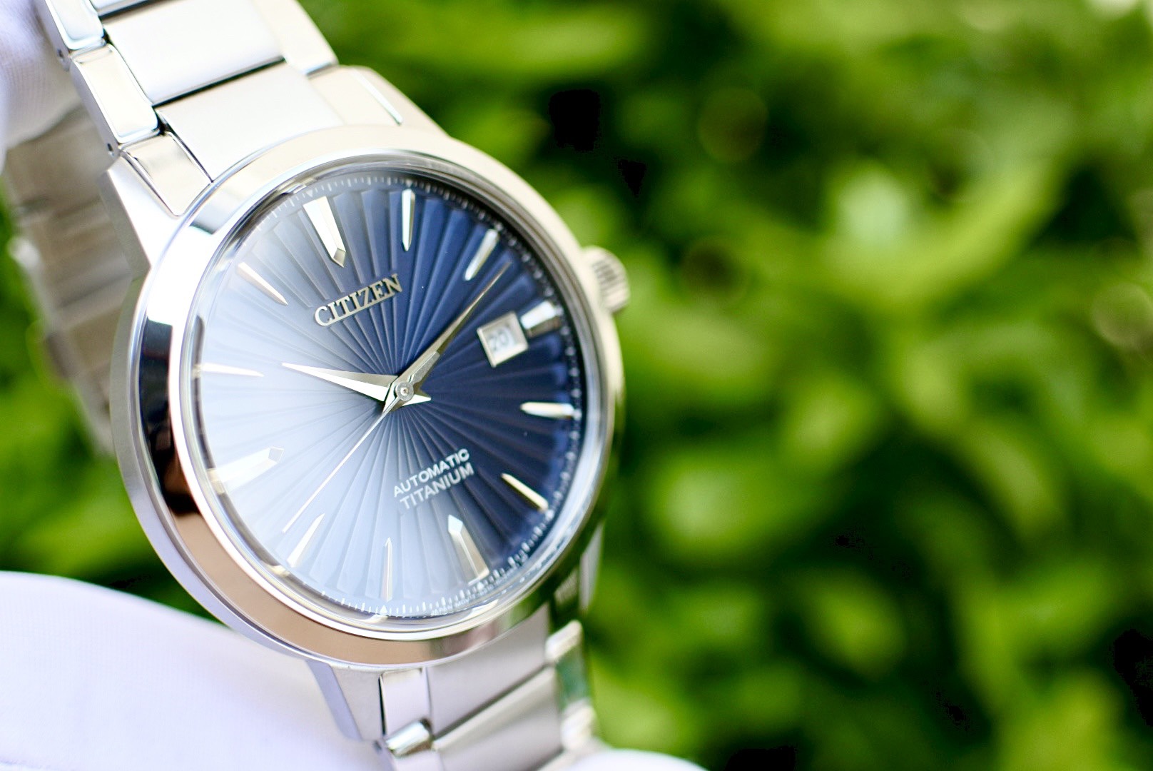 シチズン NJ2180-38A チタン 自動巻き（Citizen ゼンシン