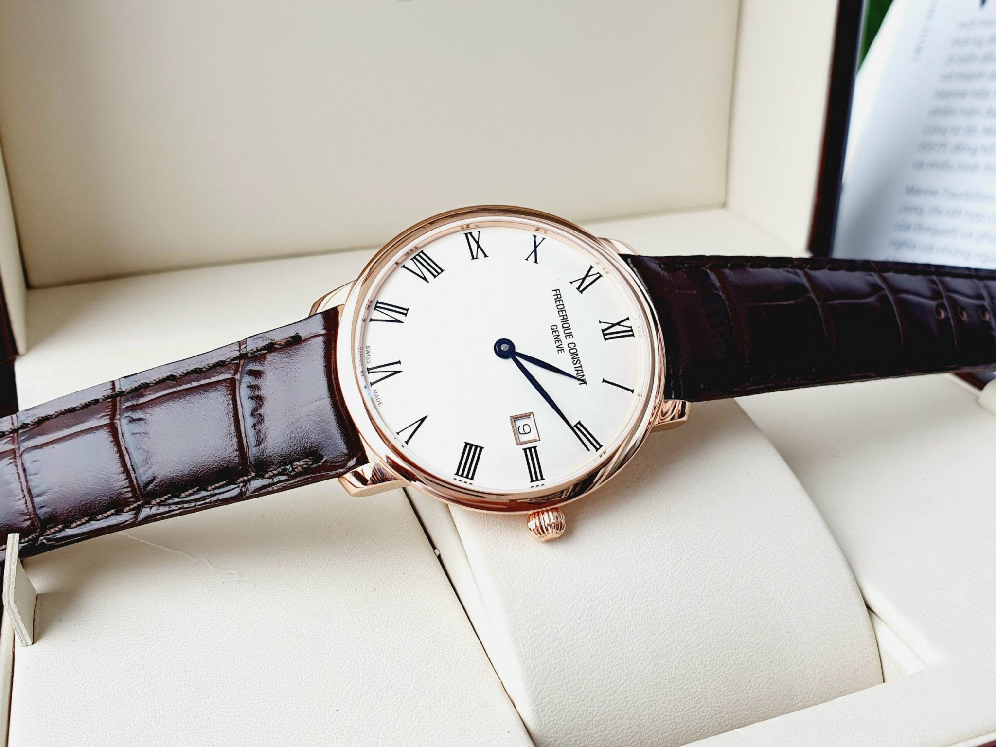 Frederique Constant Slimline FC 306MR4S4 Ch nh H ng Gi T t