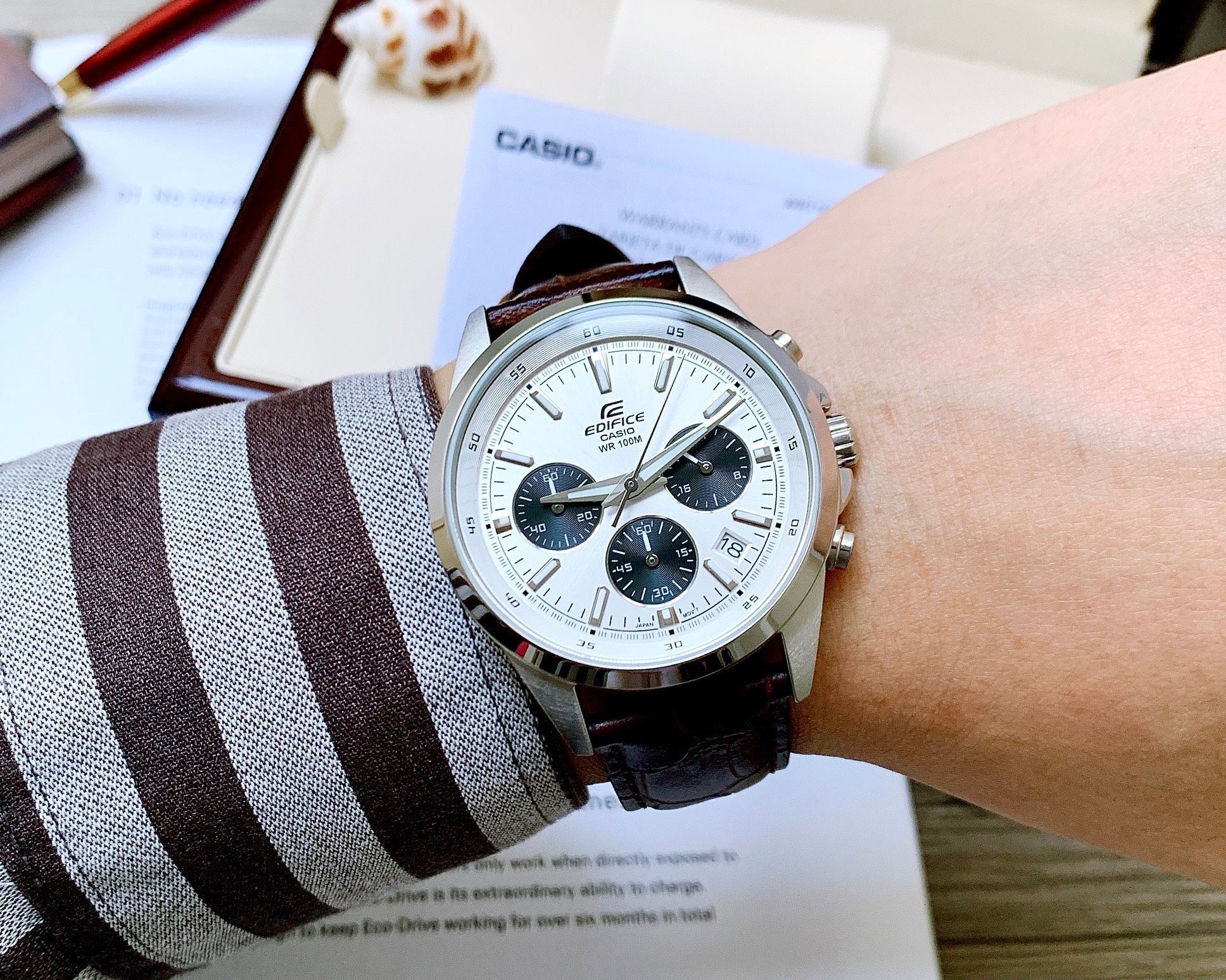 Casio EDifice Chronograp Day Da EFR 527L 7AVUDF PhongWatch
