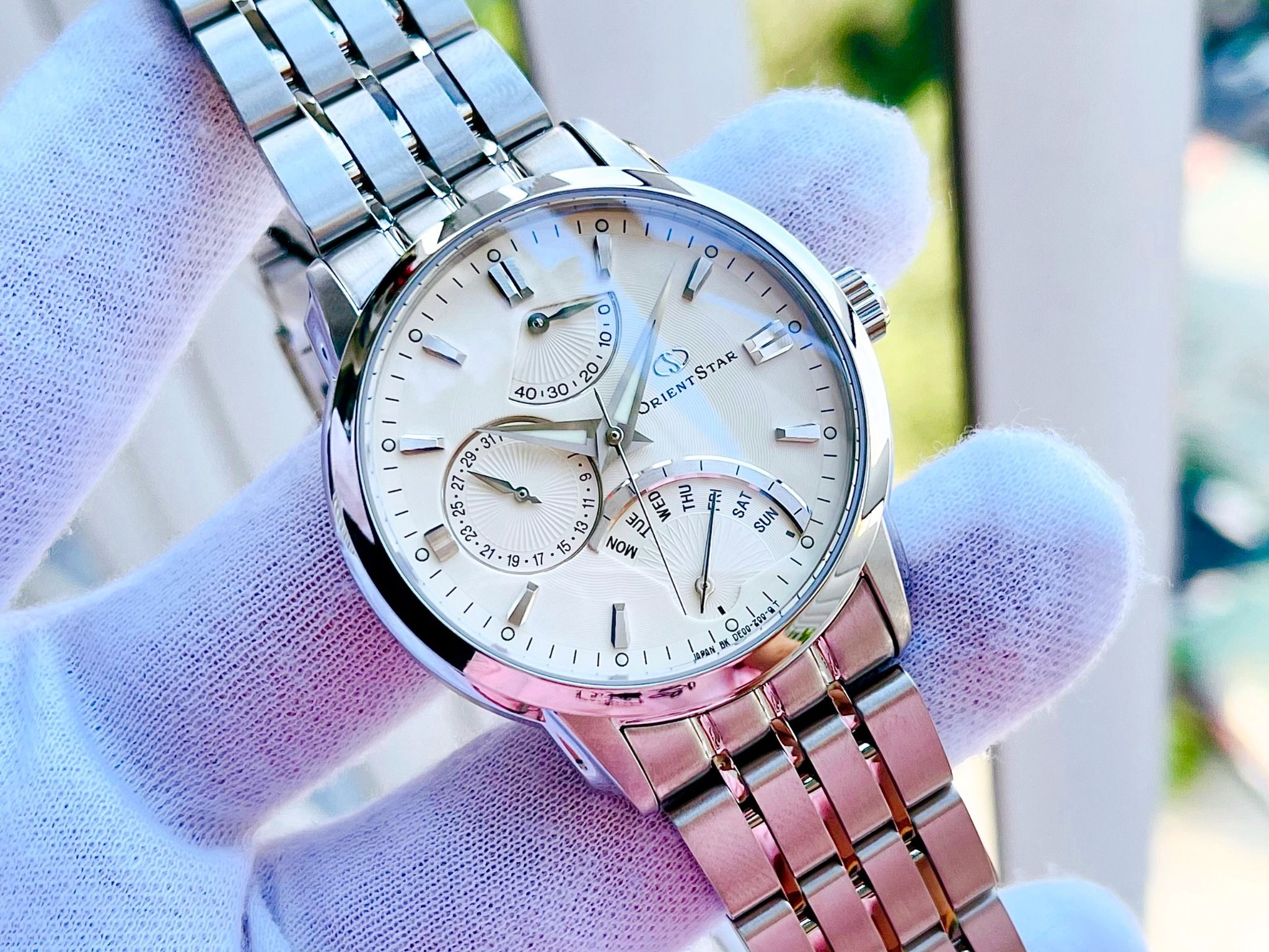 Orient Star Retrograde SDE00002W0 ng H Nam Ch nh H ng Gi