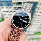 A - Longines Flagship Daydate Diamond Black L4.899.4.57.6 ( L48994576 ) 38.5mm - Đồng Hồ Nam