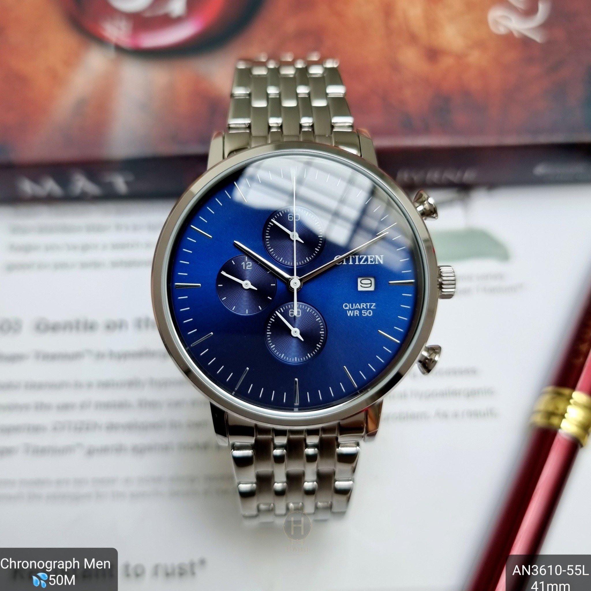 Citizen Quartz AN3610-55L – PhongWatch