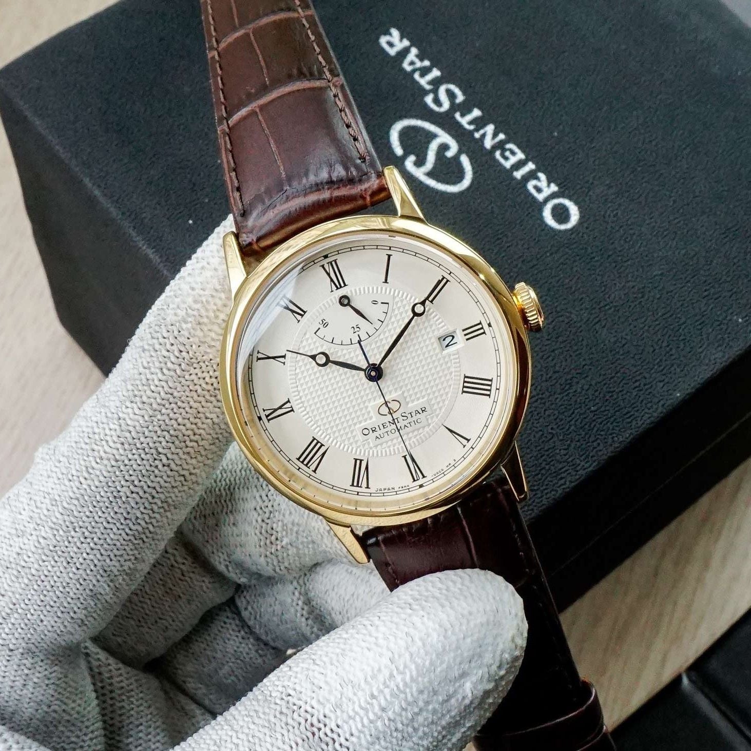 Orient Star Elegent RE-AU0001S00B ( RK-AU0001S ) - Đồng Hồ Nam 