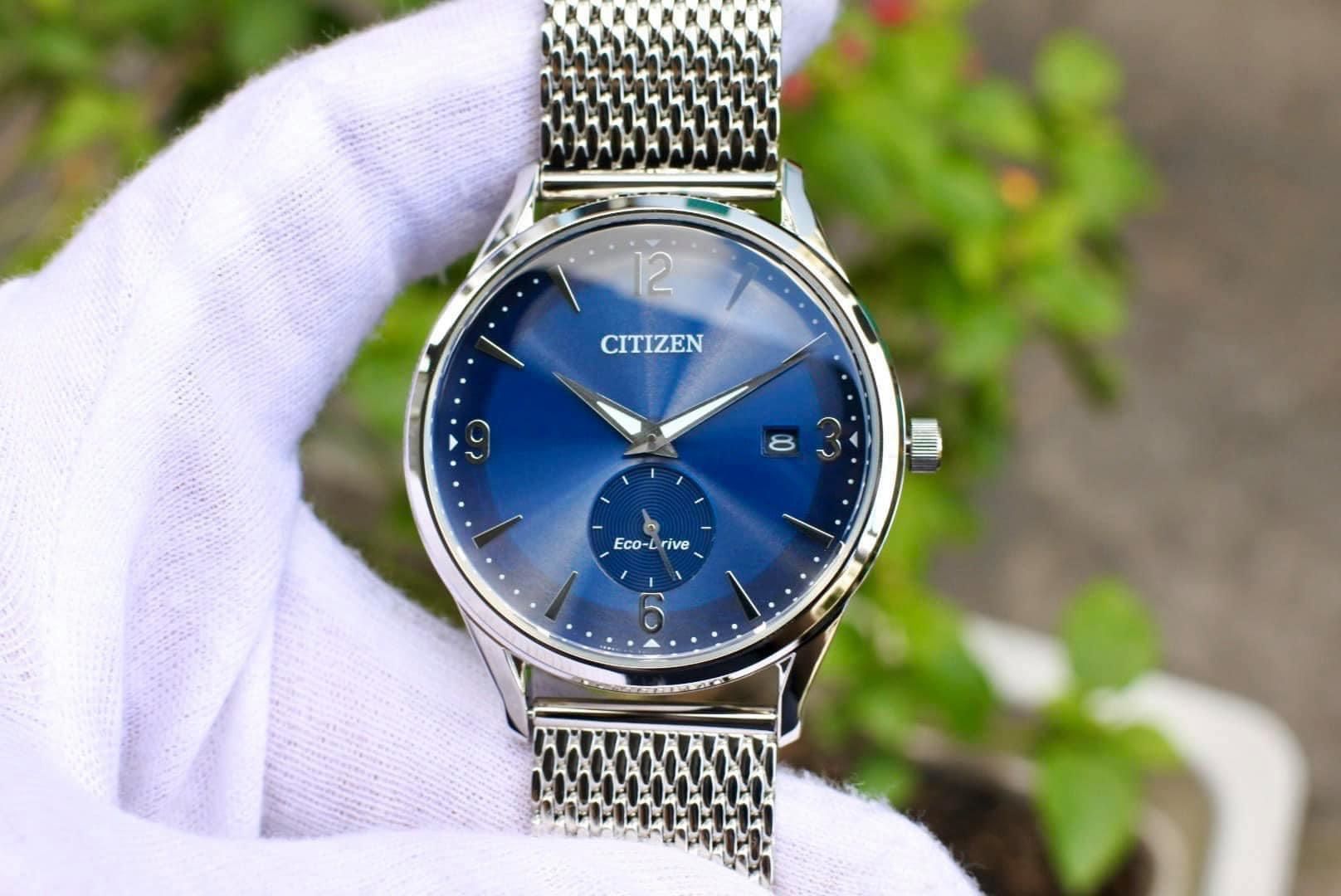 Citizen BV1111-75L Orologio Uomo Eco-Drive, Quadrante Blu, Cassa In Acciaio, Bracciale Argento, Al Quarzo - 2