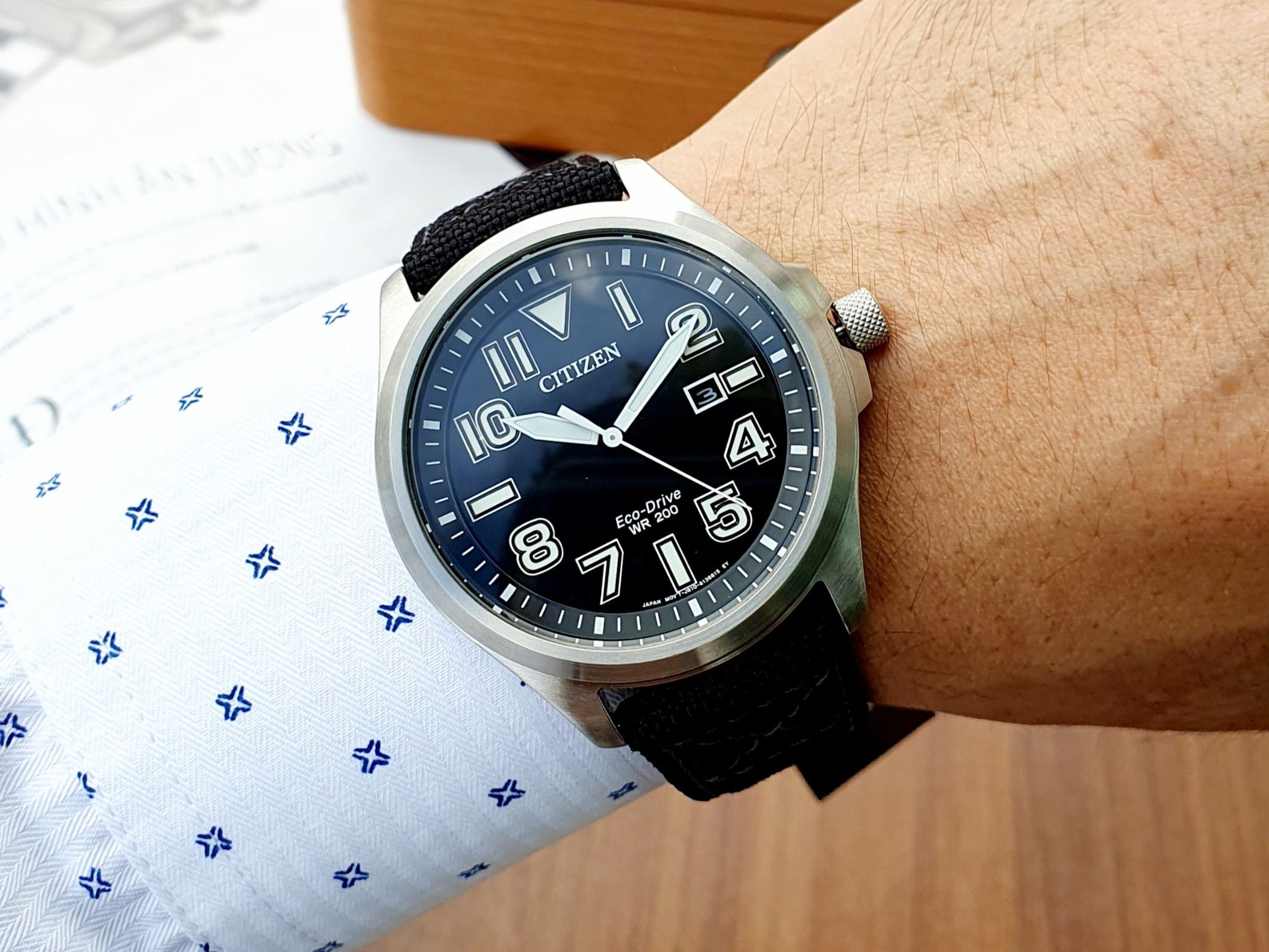 Citizen Eco Drive AW1410 08E PhongWatch