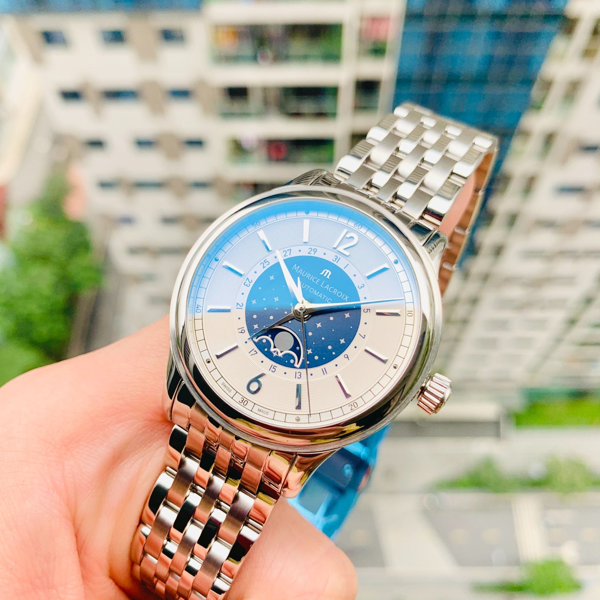 Les classiques moonphase 40mm sale