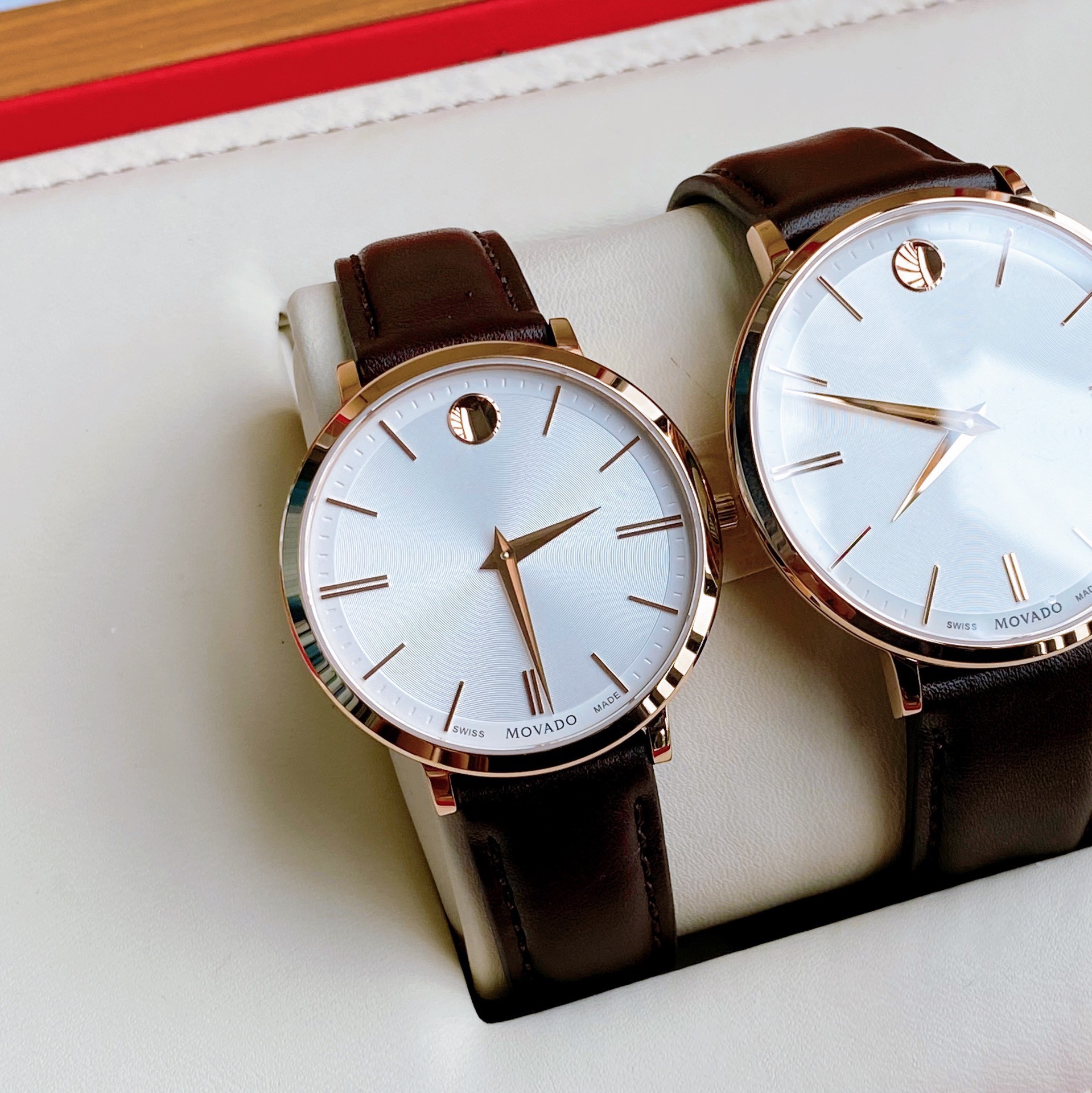 Movado ultra slim hot sale womens