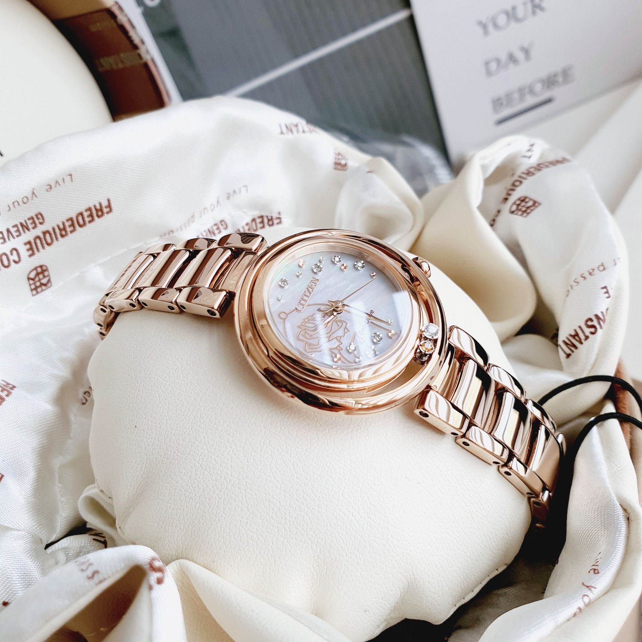 シチズン時計 CITIZEN WATCH EM0823-58D Belle White Dial Stainless Steel Bracelet EM0823-58D | CITIZEN