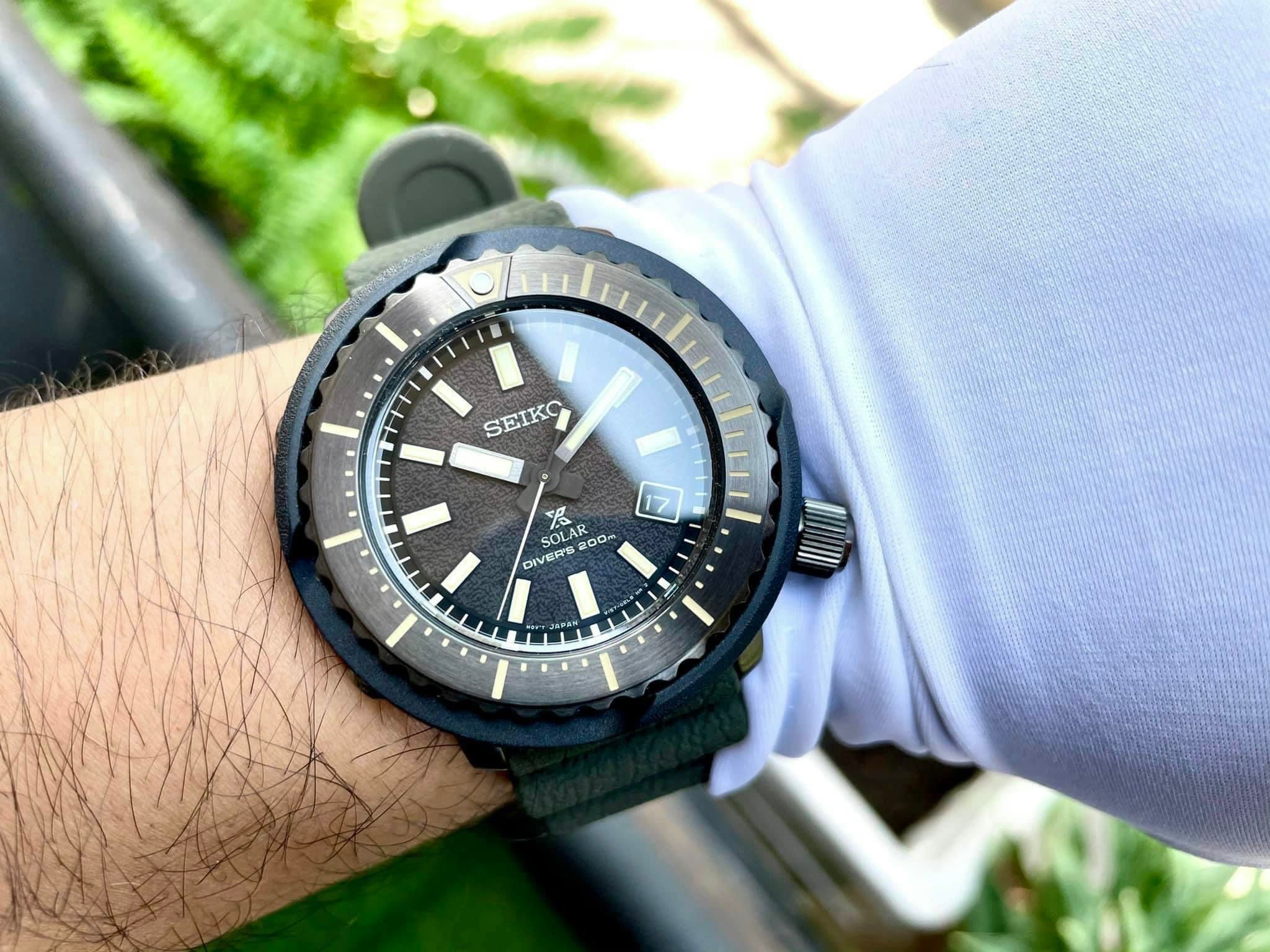 Seiko Solar SNE543P1 Prospex Diver ( SNE543 ) – PhongWatch