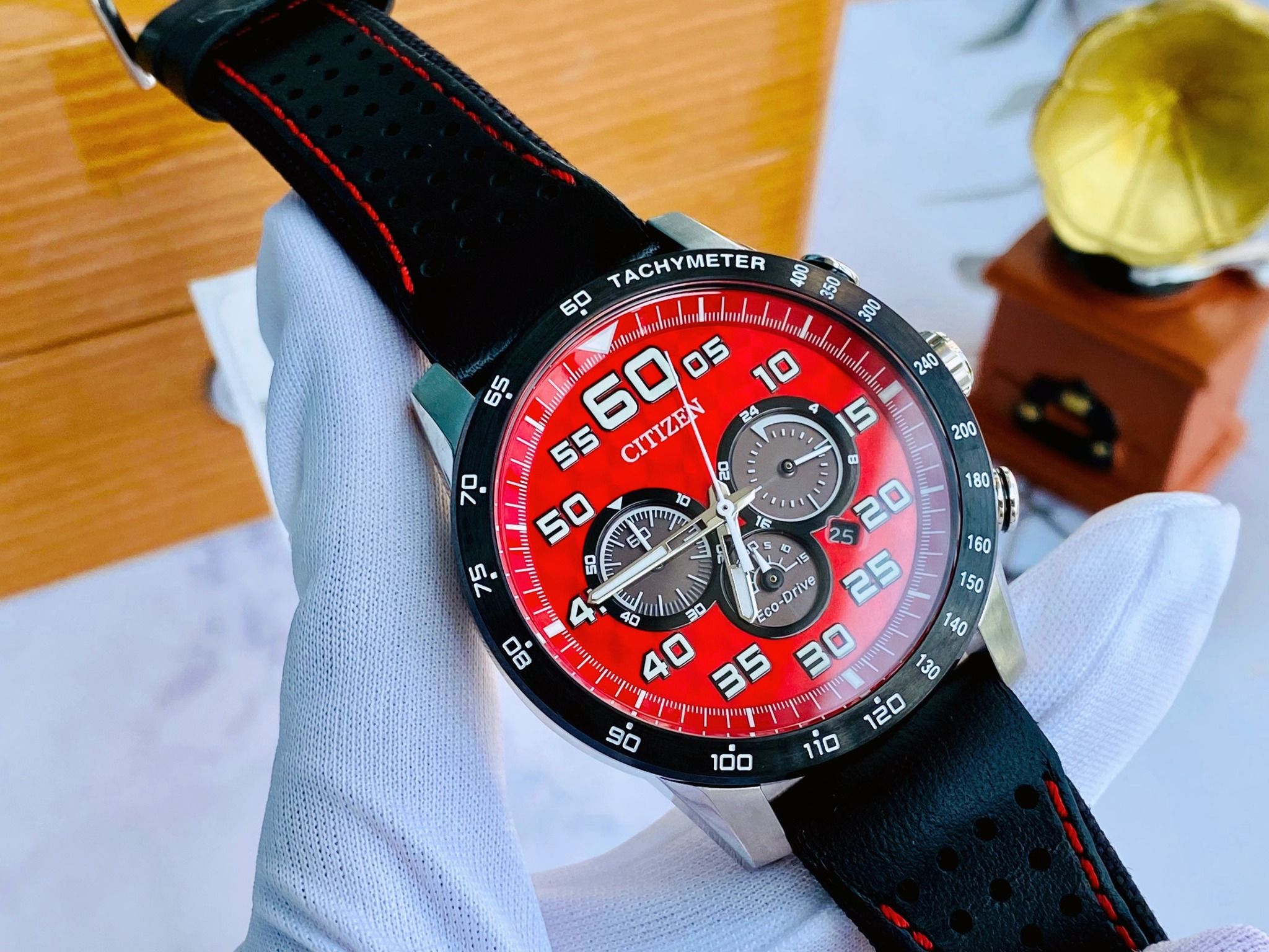 Citizen Eco Drive CA4430 01X Primo Chronograph PhongWatch