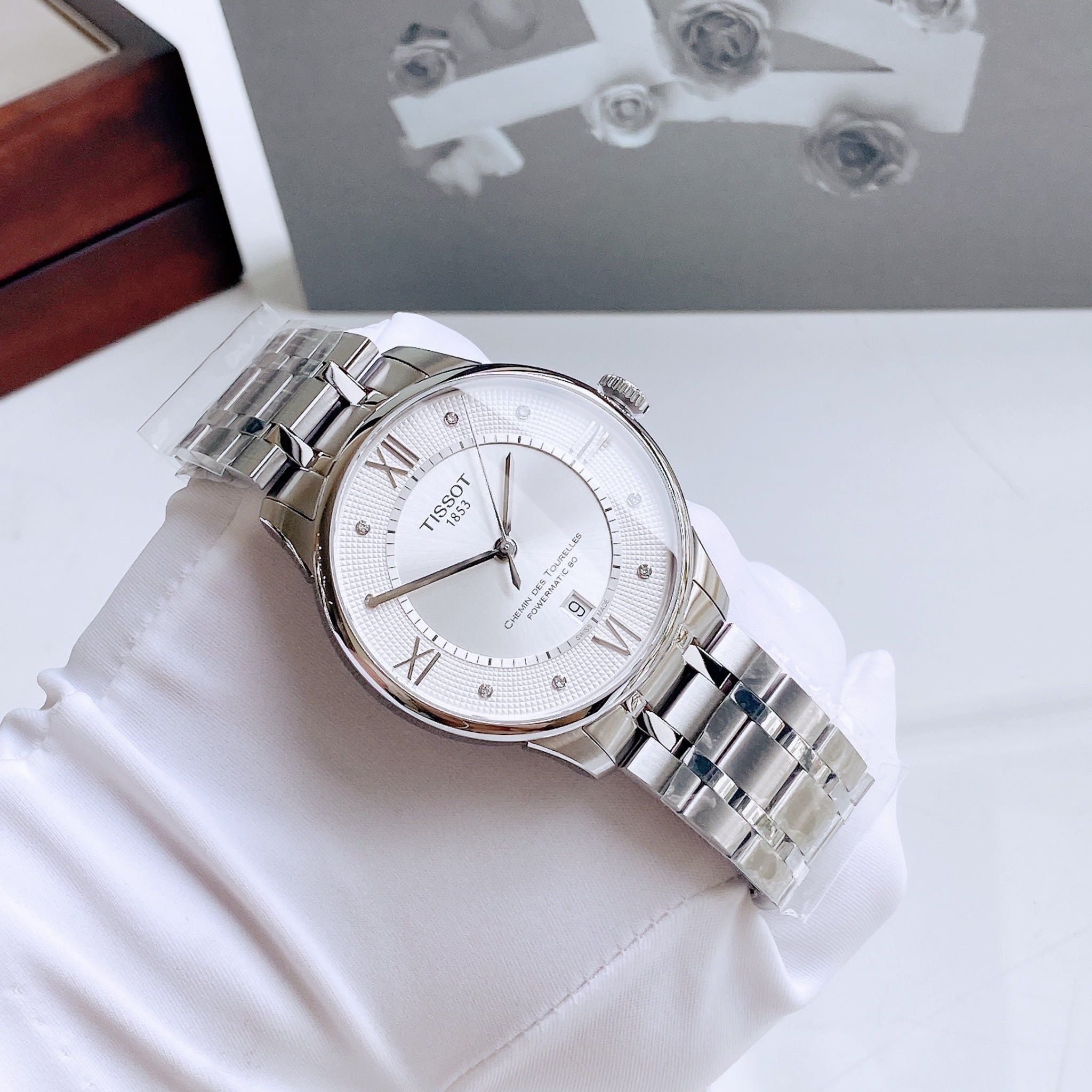 Tissot Orologio Automatico T0994071103300 – Swiss Made, Cassa In Acciaio 42mm, Quadrante Argento, Data E Bracciale In Acciaio