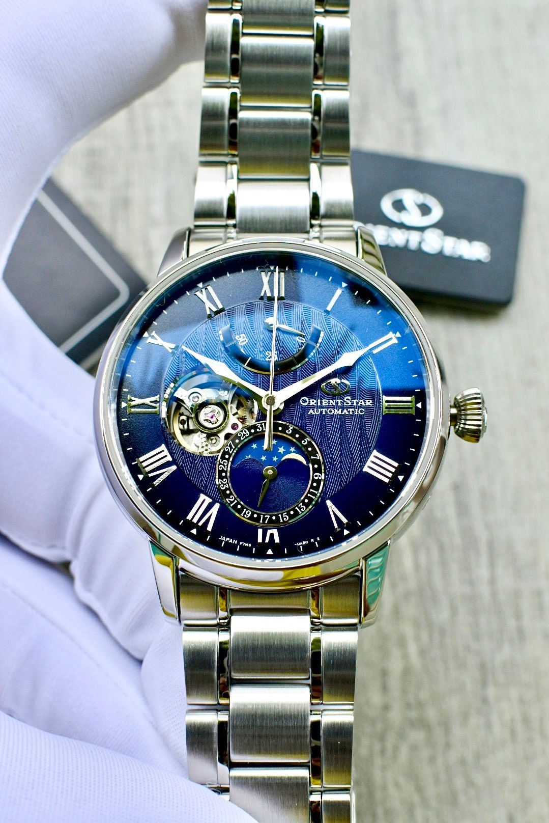 Orient Star Moon Phase RE-AY0103L00B ( RK-AY0103L )Chính Hãng Giá Tốt ...