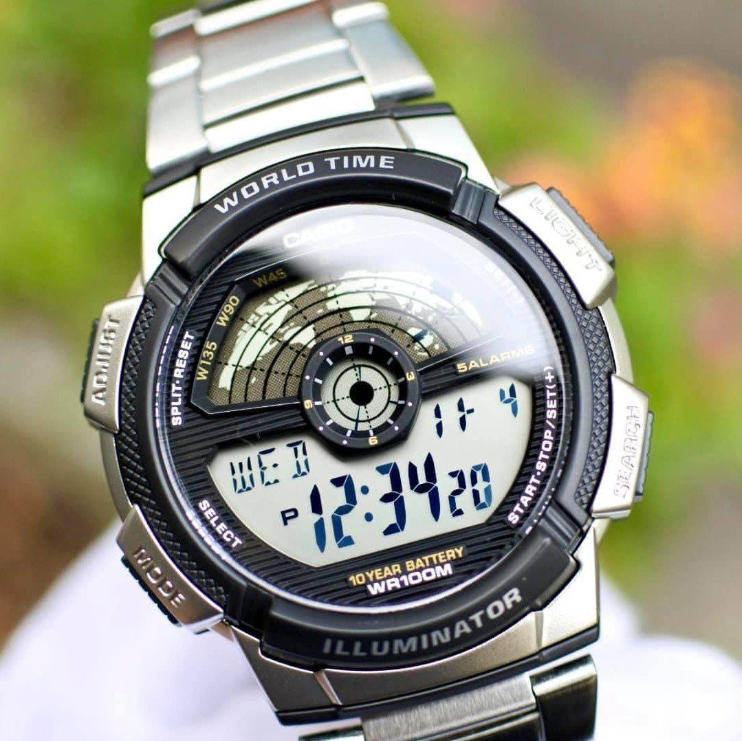 Casio World Time AE-1100WD-1AVDF – PhongWatch