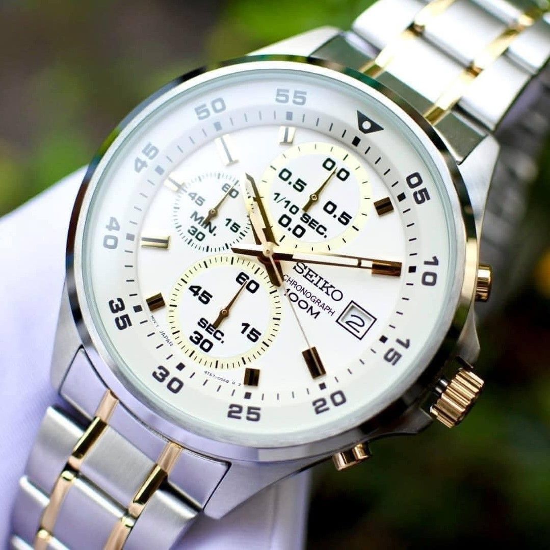 Total 39+ imagen seiko quartz chronograph watch