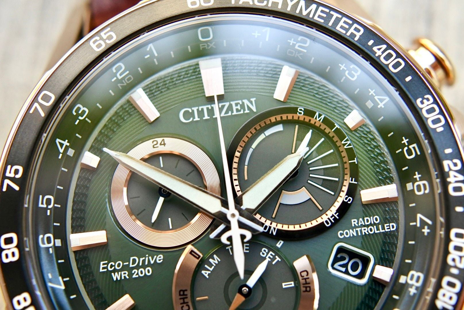 Citizen Eco-Drive CB5919-00X Perpetual Calendar Chronograph 
