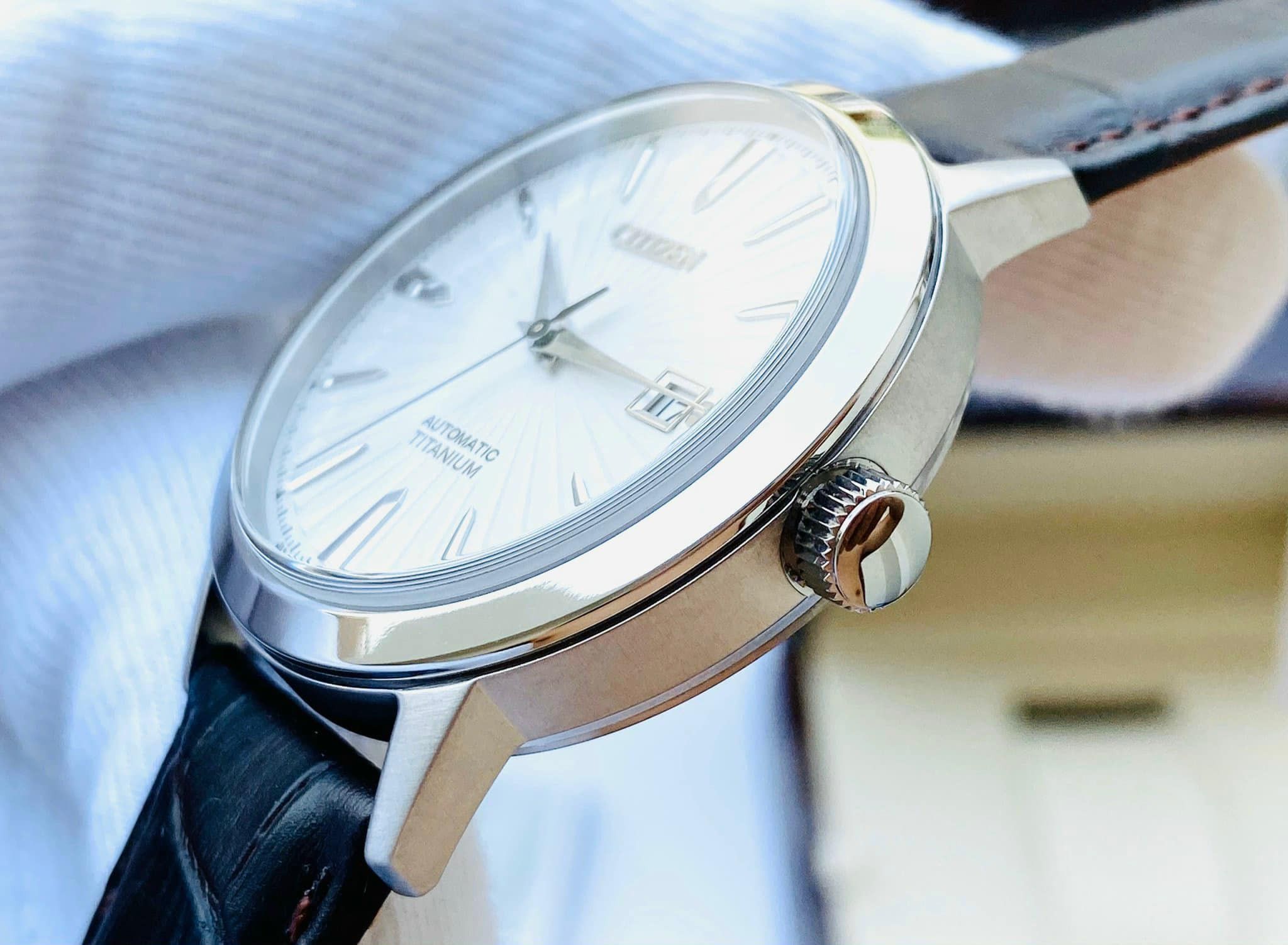 Citizen Autoamtic Titanium NJ2180-11A ( NJ218011A ) – PhongWatch