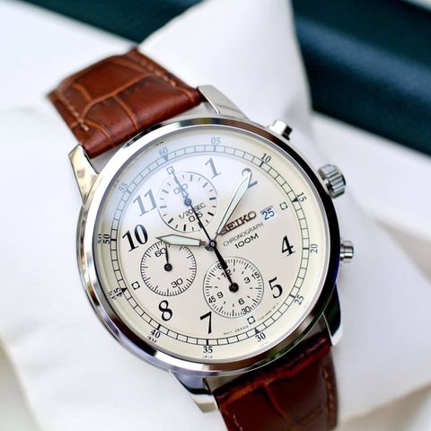 SEIKO 腕時計 クオーツ クロノグラフ SNDC31P1 メンズ Amazon.co.jp: [セイコー] SEIKO 腕時計 クオーツ クロノグラフ 海外