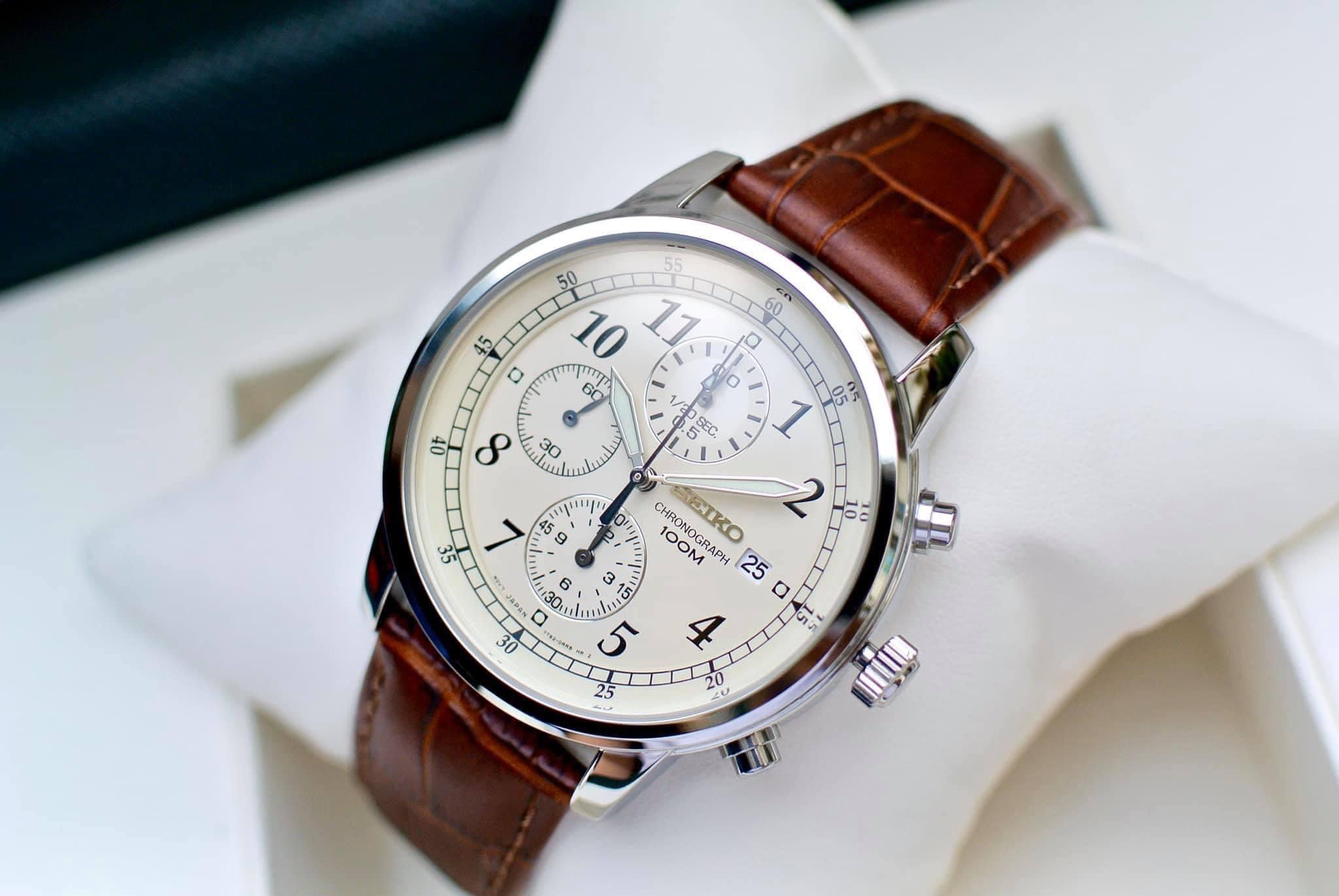 Seiko Quartz SNDC31P1 Chronograph – PhongWatch