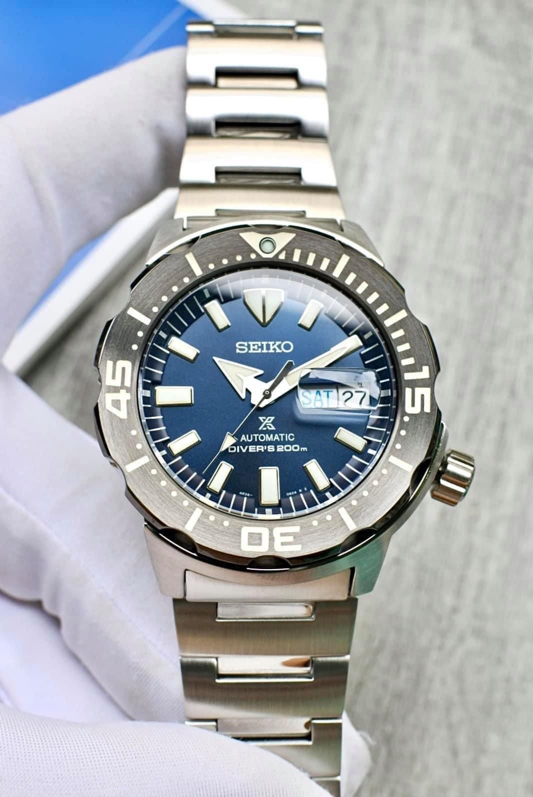 Seiko Monster Save The Ocean Special Limited Edition SRPD25K1 – PhongWatch