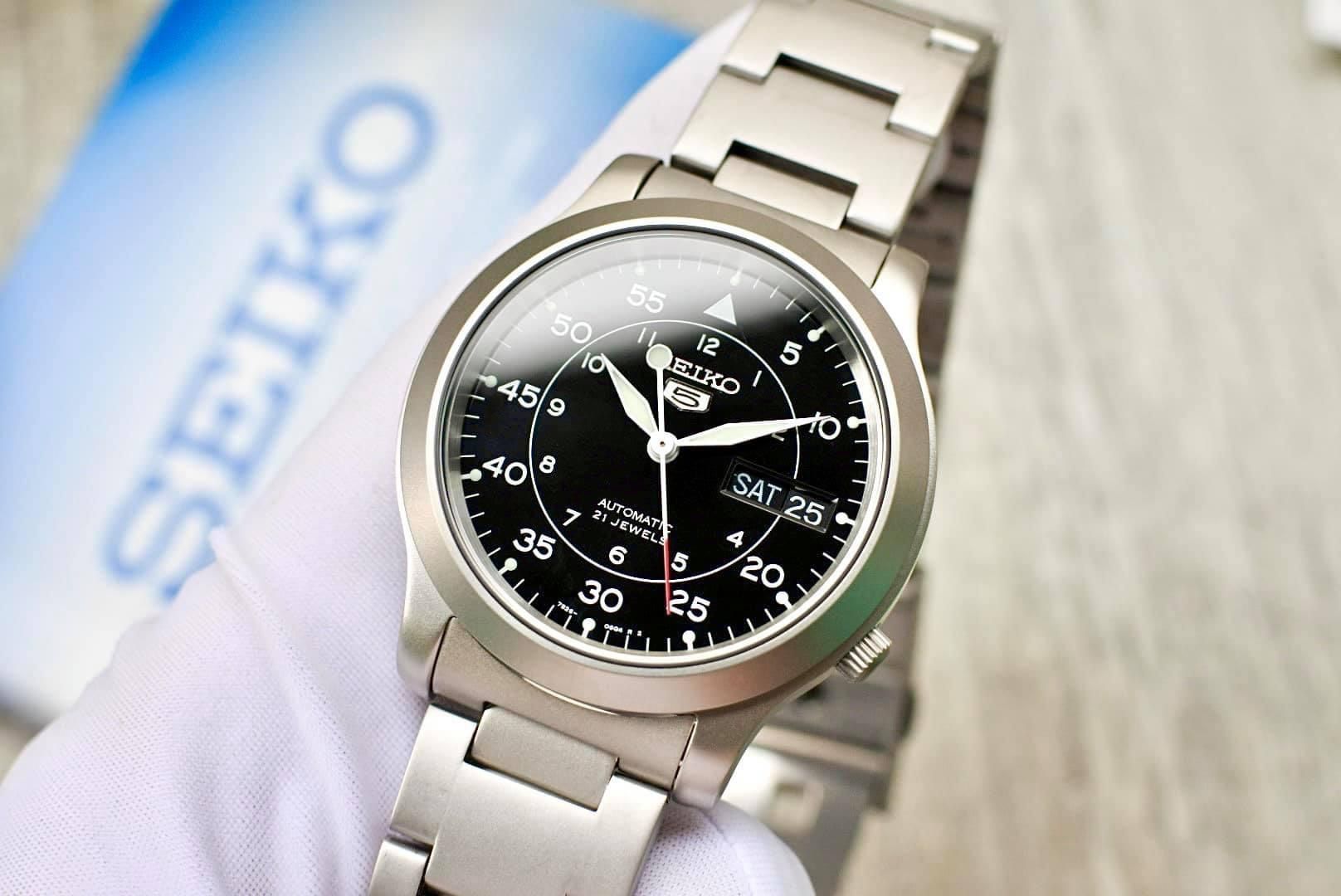 Seiko 5 SNK809K1- Dây Kim Loại – PhongWatch