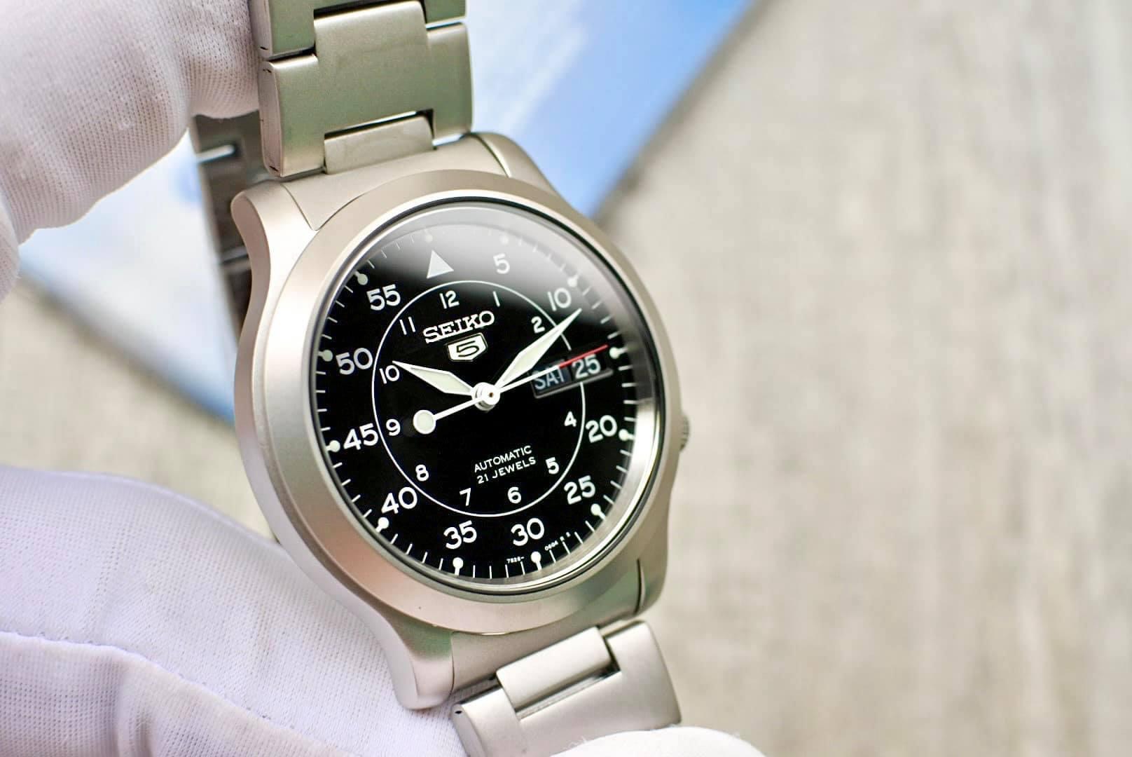 Seiko 5 SNK809K1- Dây Kim Loại – PhongWatch