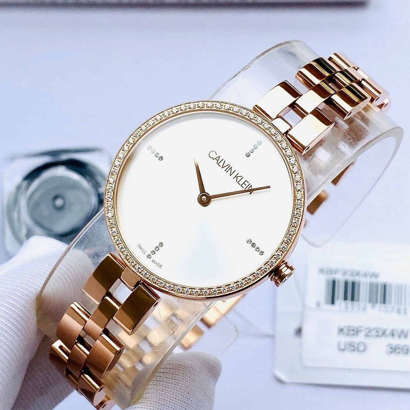 Calvin Klein CK Elegance Rose Gold KBF23X4W - Đồng Hồ Nữ – PhongWatch