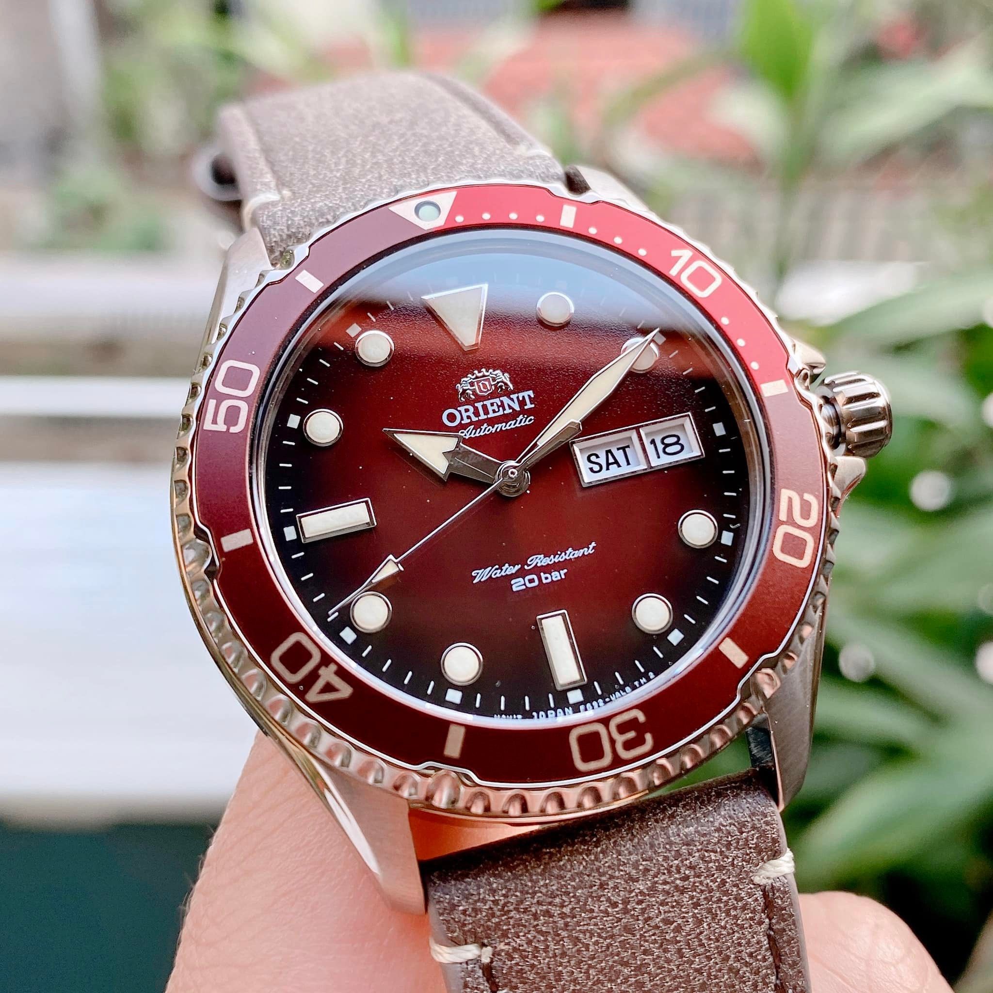 Orient New Mako 4 Kamasu RA AA0813R19B RA AA0813R Chinh Hang PhongWatch