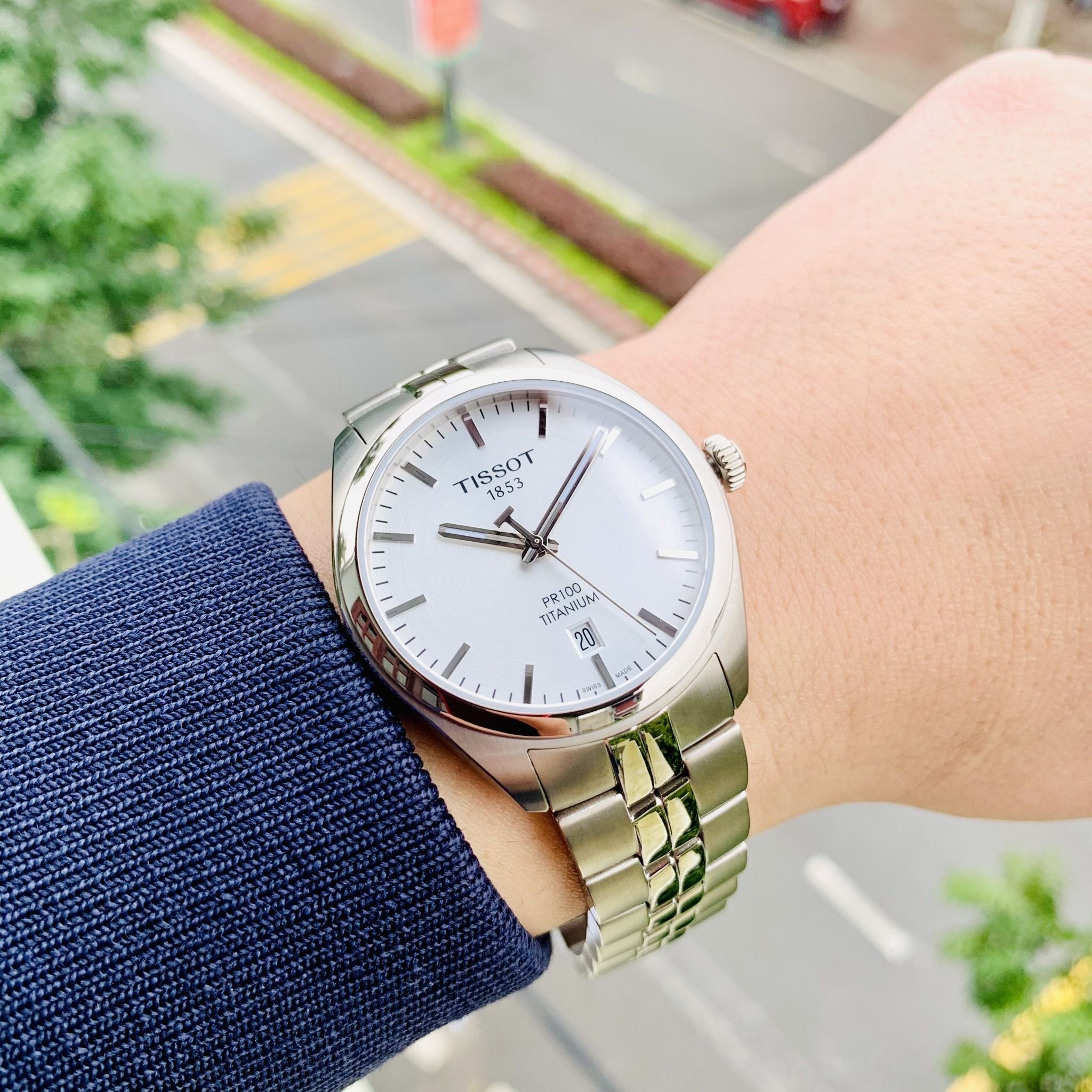 Tissot PR100 Quartz Titanium - T101.410.44.031.00 ( T1014104403100 ) –  PhongWatch
