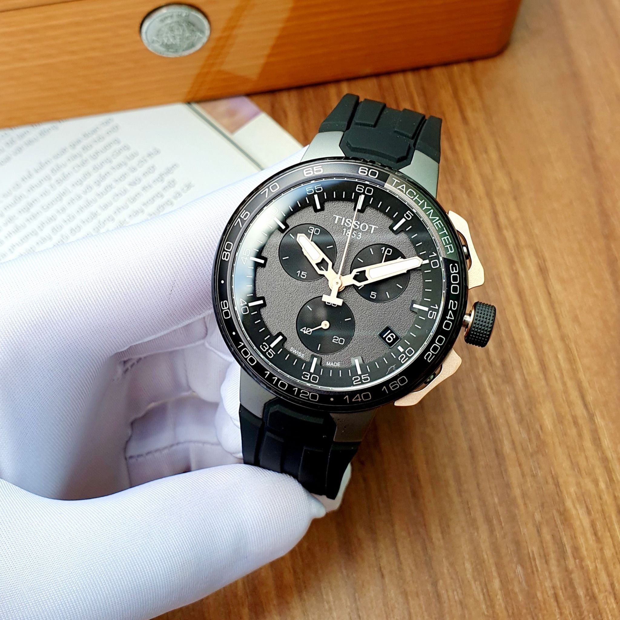 Tissot T-Race Chronograph - T111.417.37.441.07 ( T1114173744107 ) –  PhongWatch