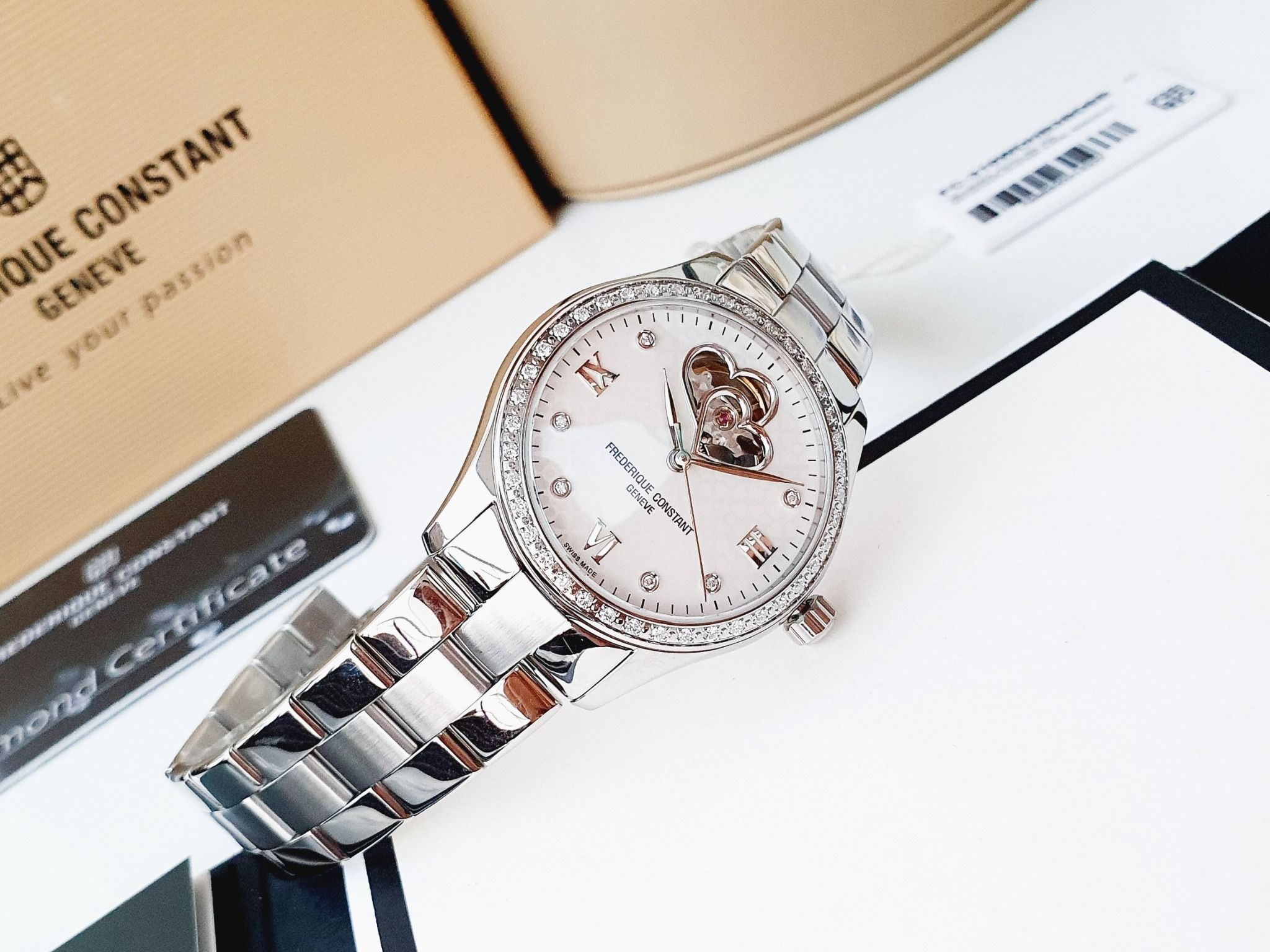 Frederique Constant Double Heart Beat FC-310WDHB3BD6B FC310WDHB3BD6B  310WDHB3BD6B Nữ