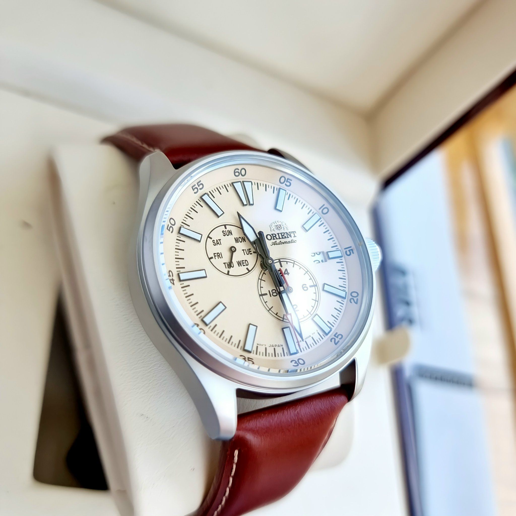 Orient Orologio FAC08003A0 Marrone