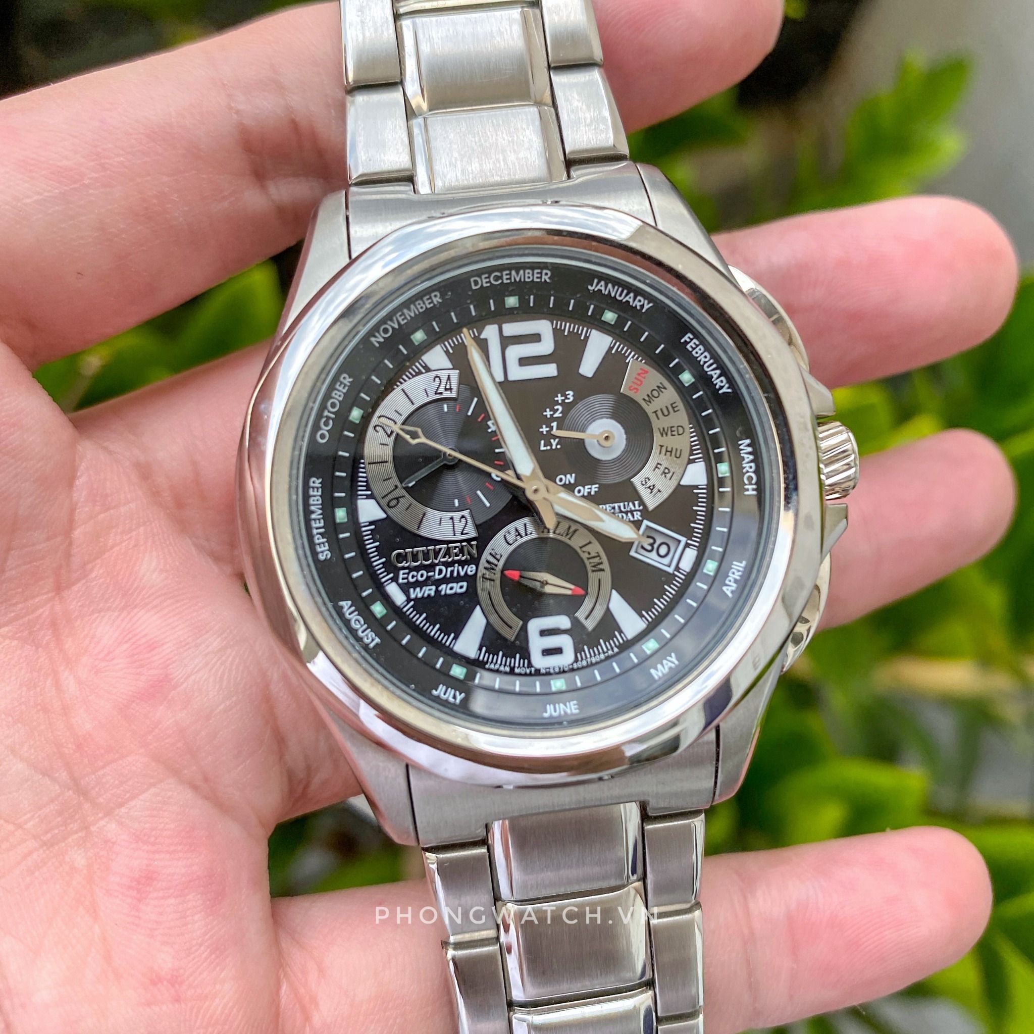 Citizen Eco-Drive BL8060-52E- LỊCH VẠN NIÊN – PhongWatch