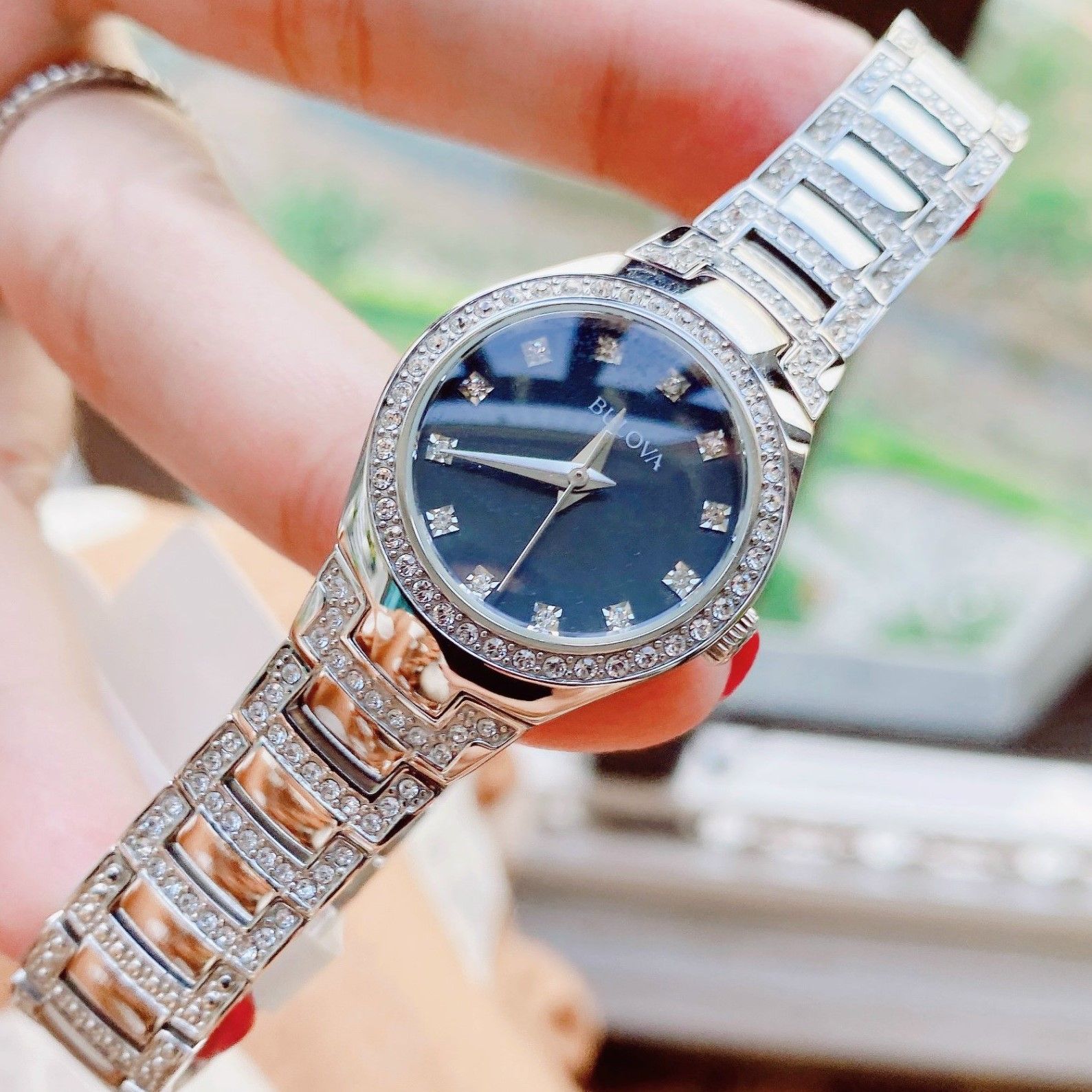 Bulova Quartz 96L170 ng H N Ch nh H ng Gi T t PhongWatch