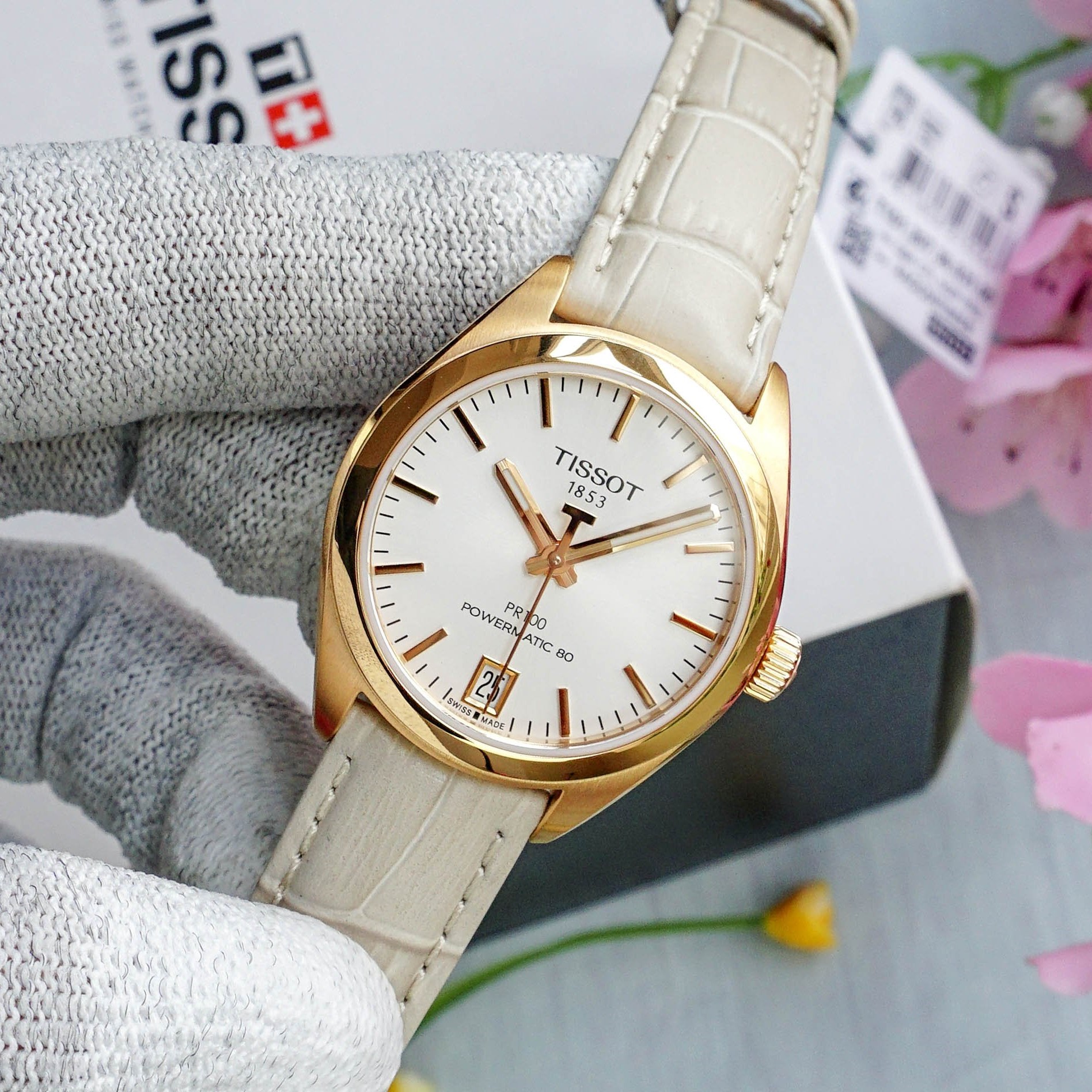 Tissot PR100 Automatic Lady T101.207.36.031.00 T1012073603100 PhongWatch